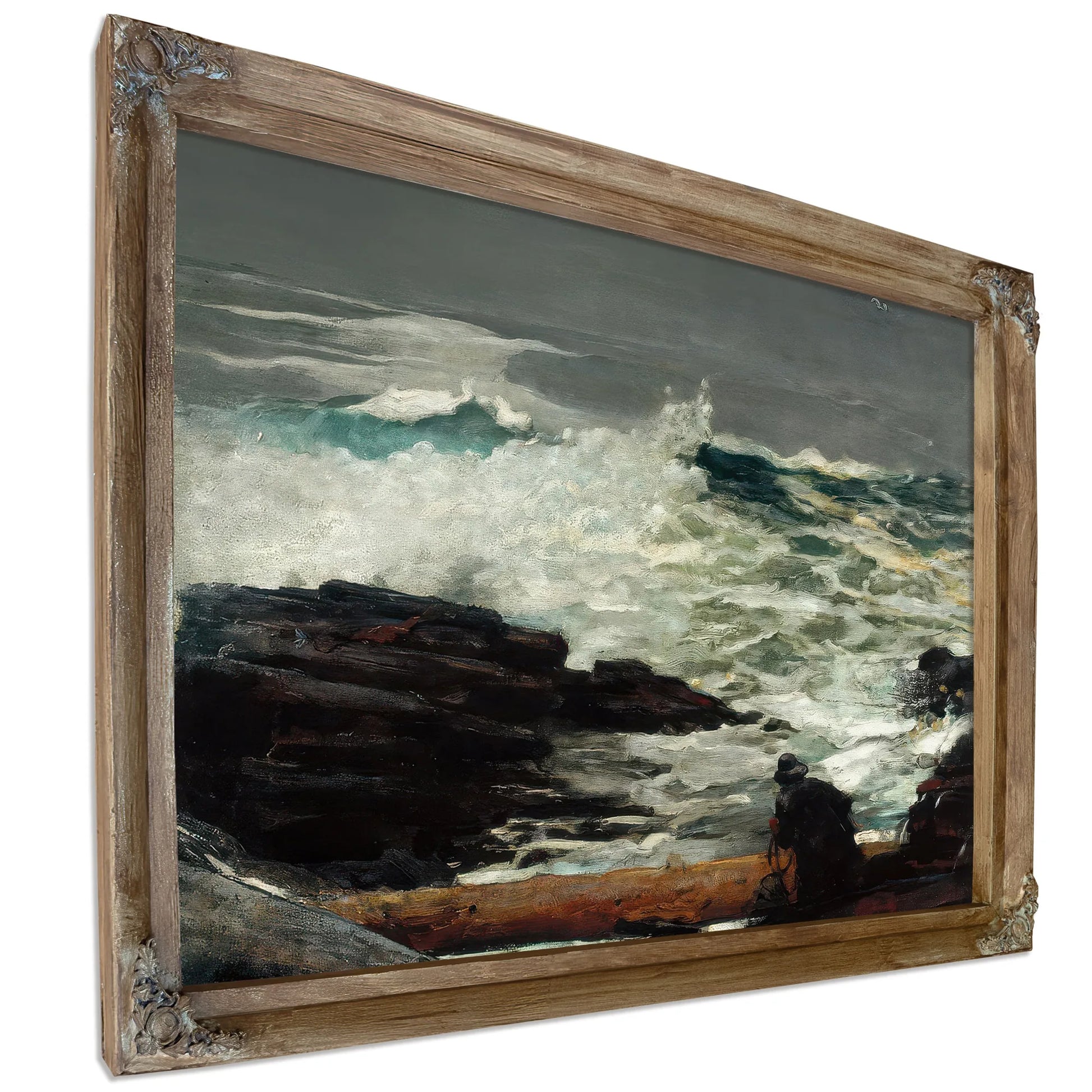 Driftwood By Winslow Homer Fine Art Print