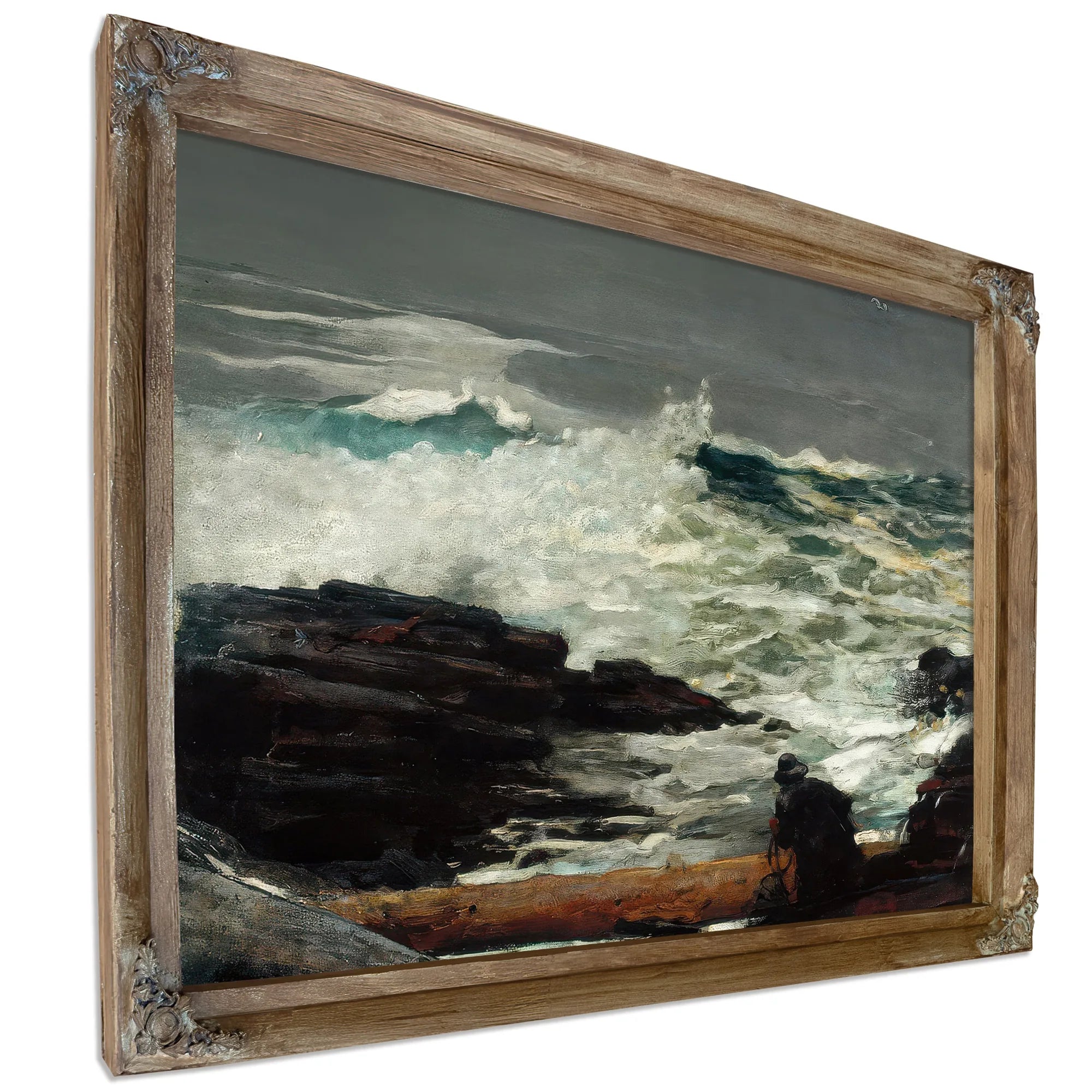 Driftwood By Winslow Homer Fine Art Print