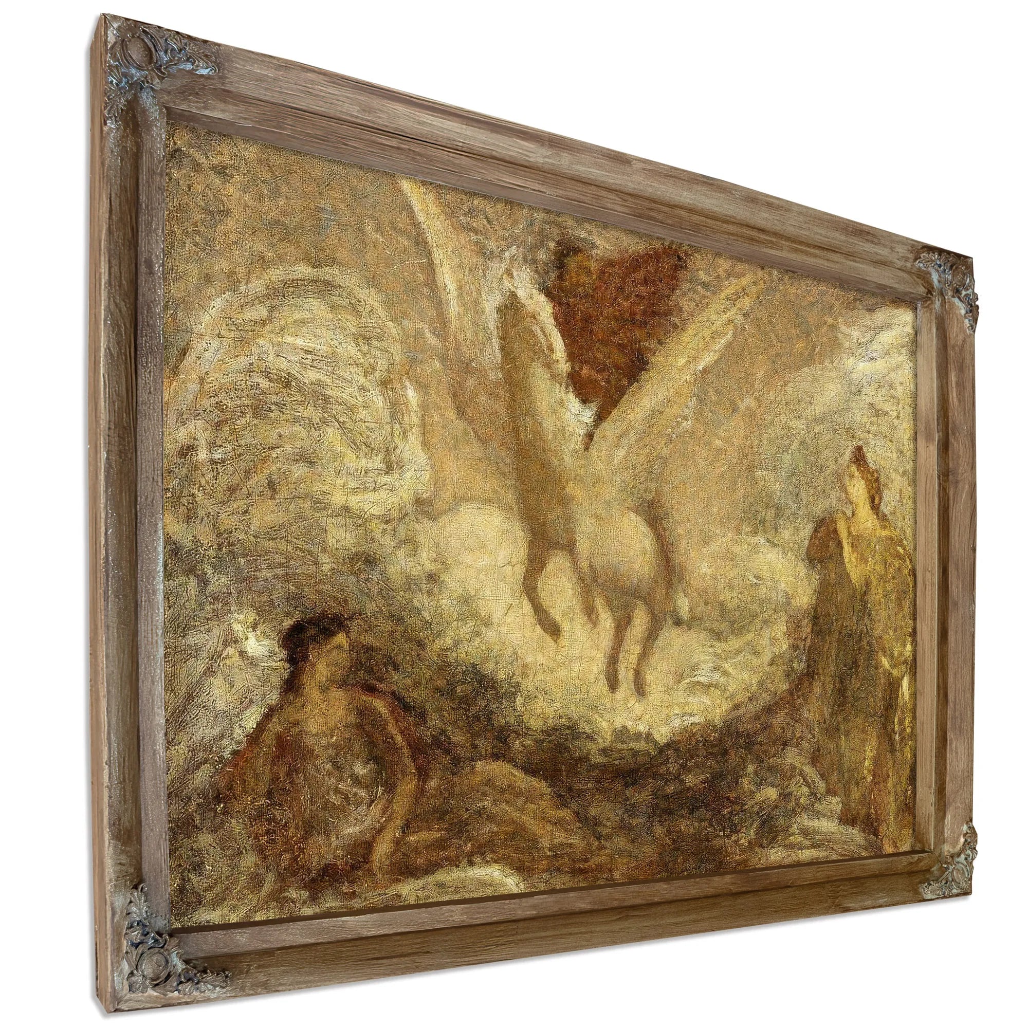 Pegasus Departing By Albert Pinkhamryder Fine Art Print