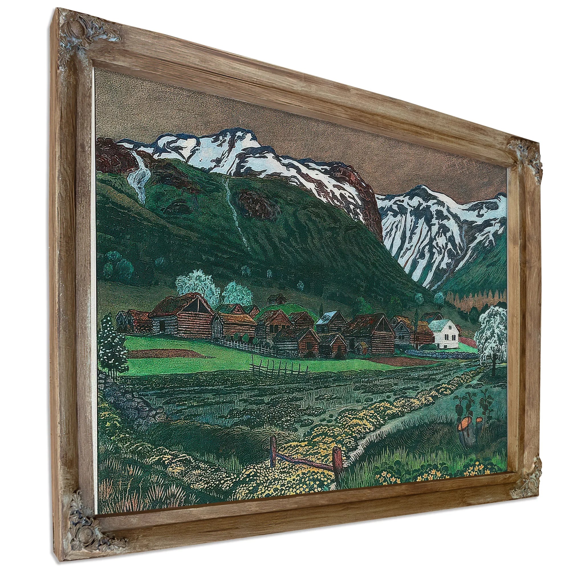 Marsh Marigold Night 2 By Nicolai Astrup Fine Art Print