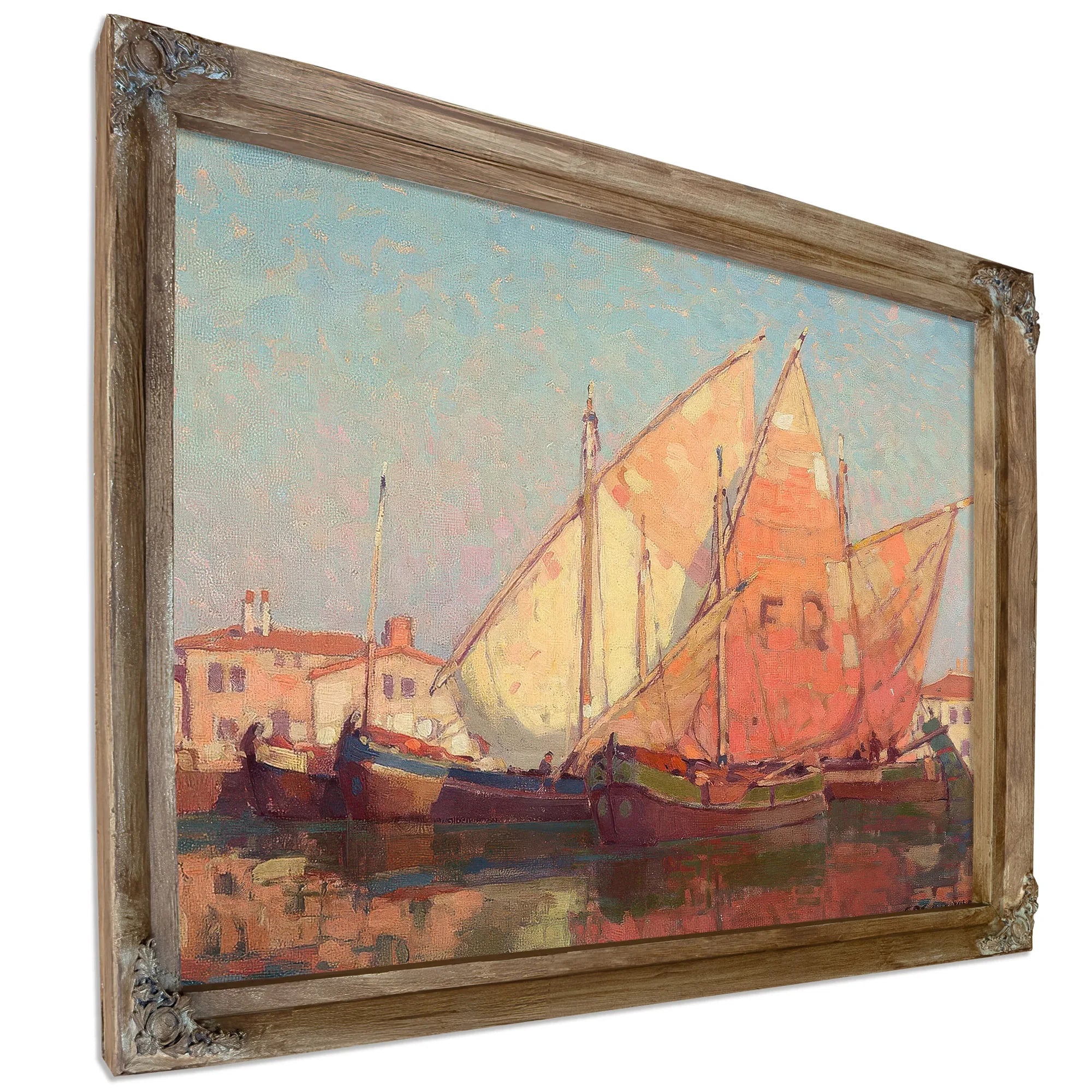 Chioggia Boats By Edgar Payne Fine Art Print
