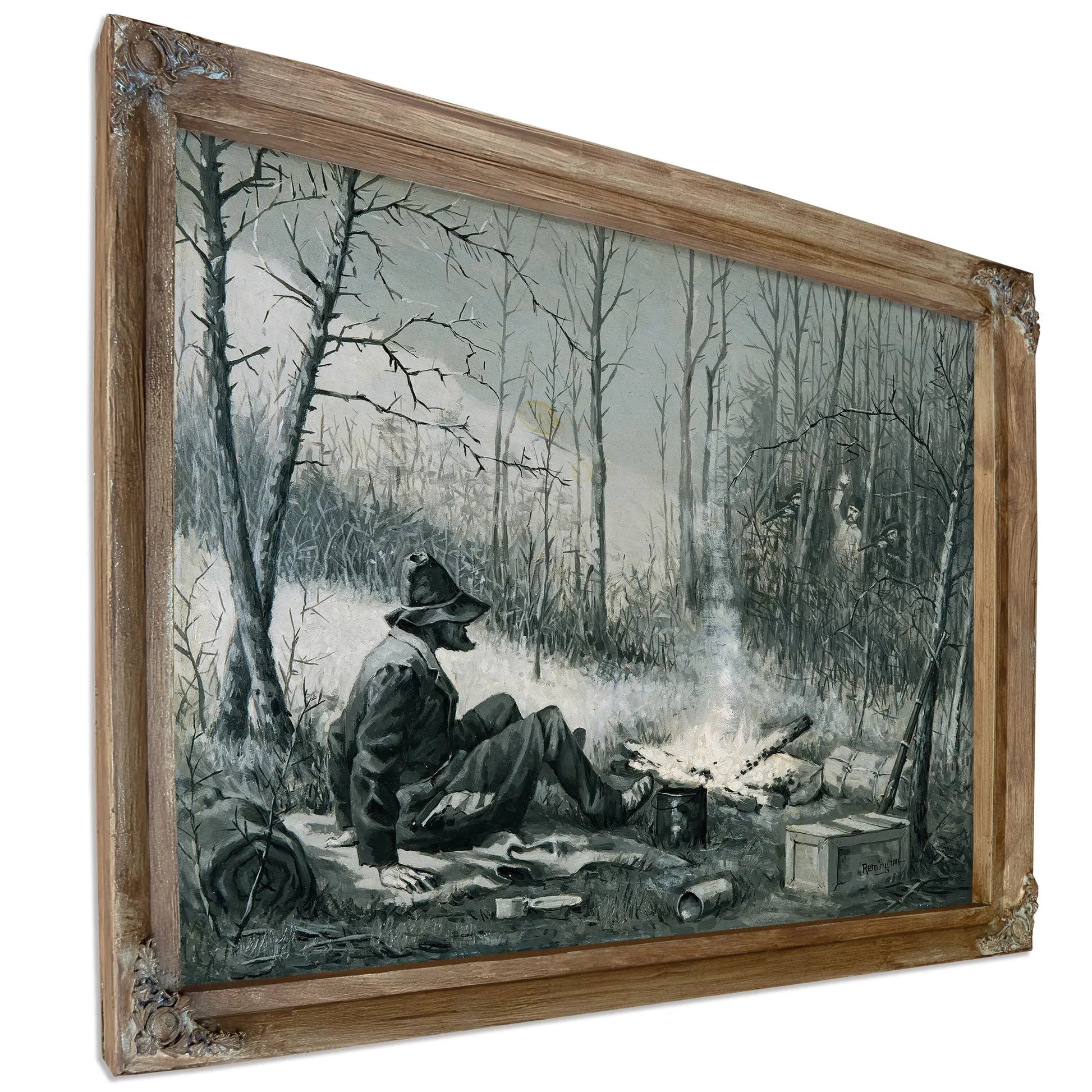 The Capture Of The German by Frederic Remington