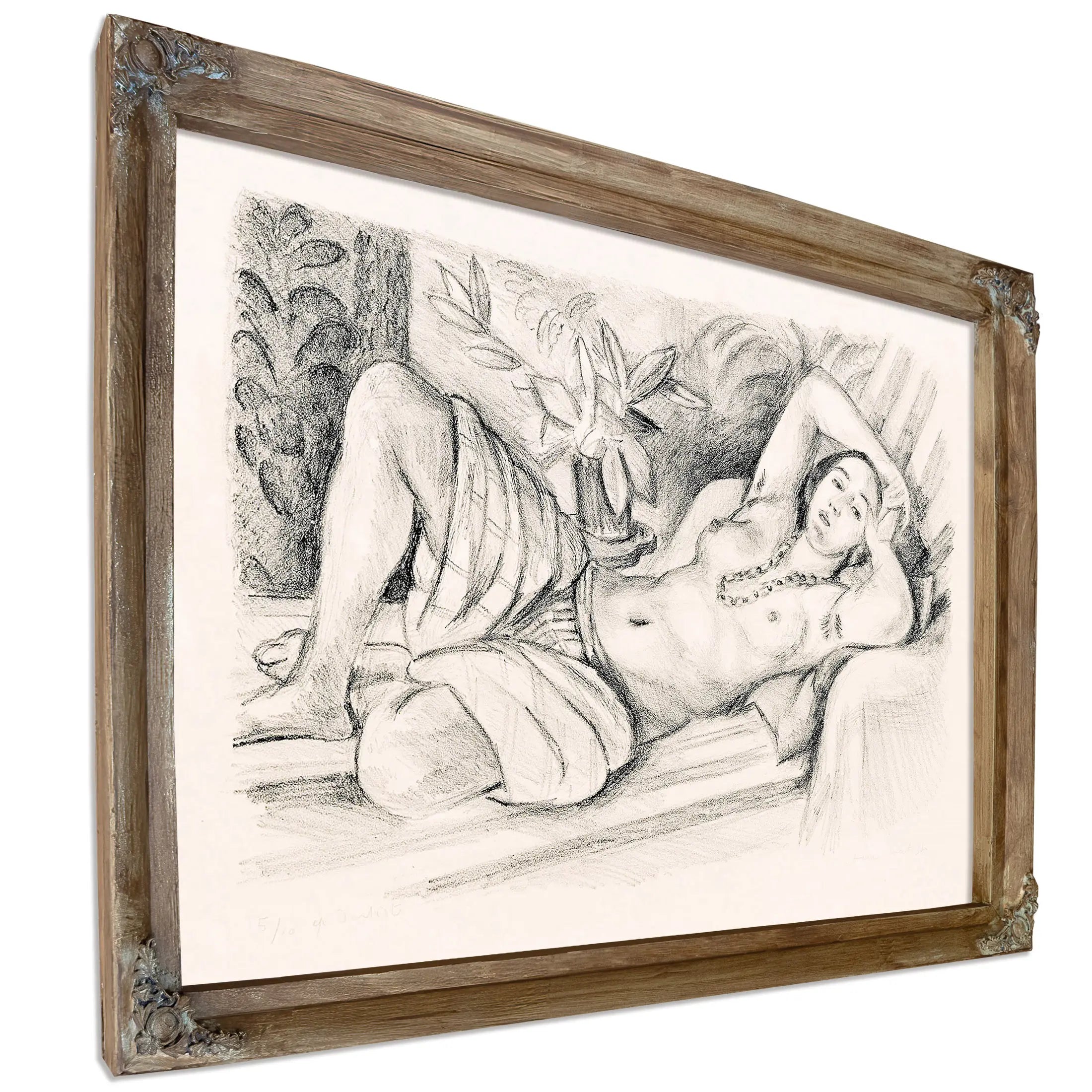 Odalisque Au Magnolia by Henri Matisse