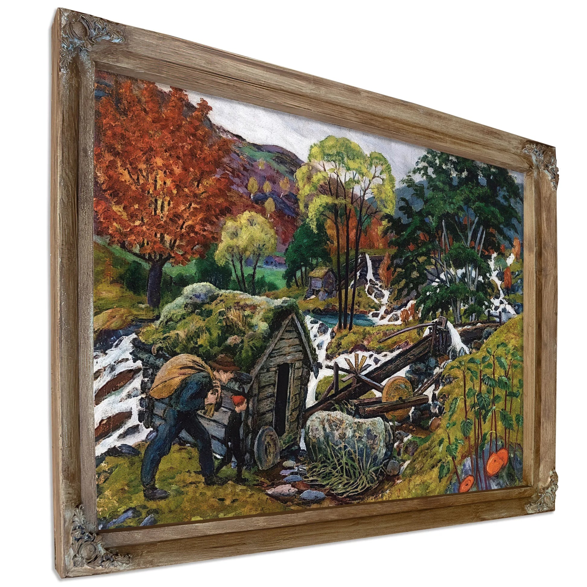 Milling Weather By Nicolai Astrup Fine Art Print