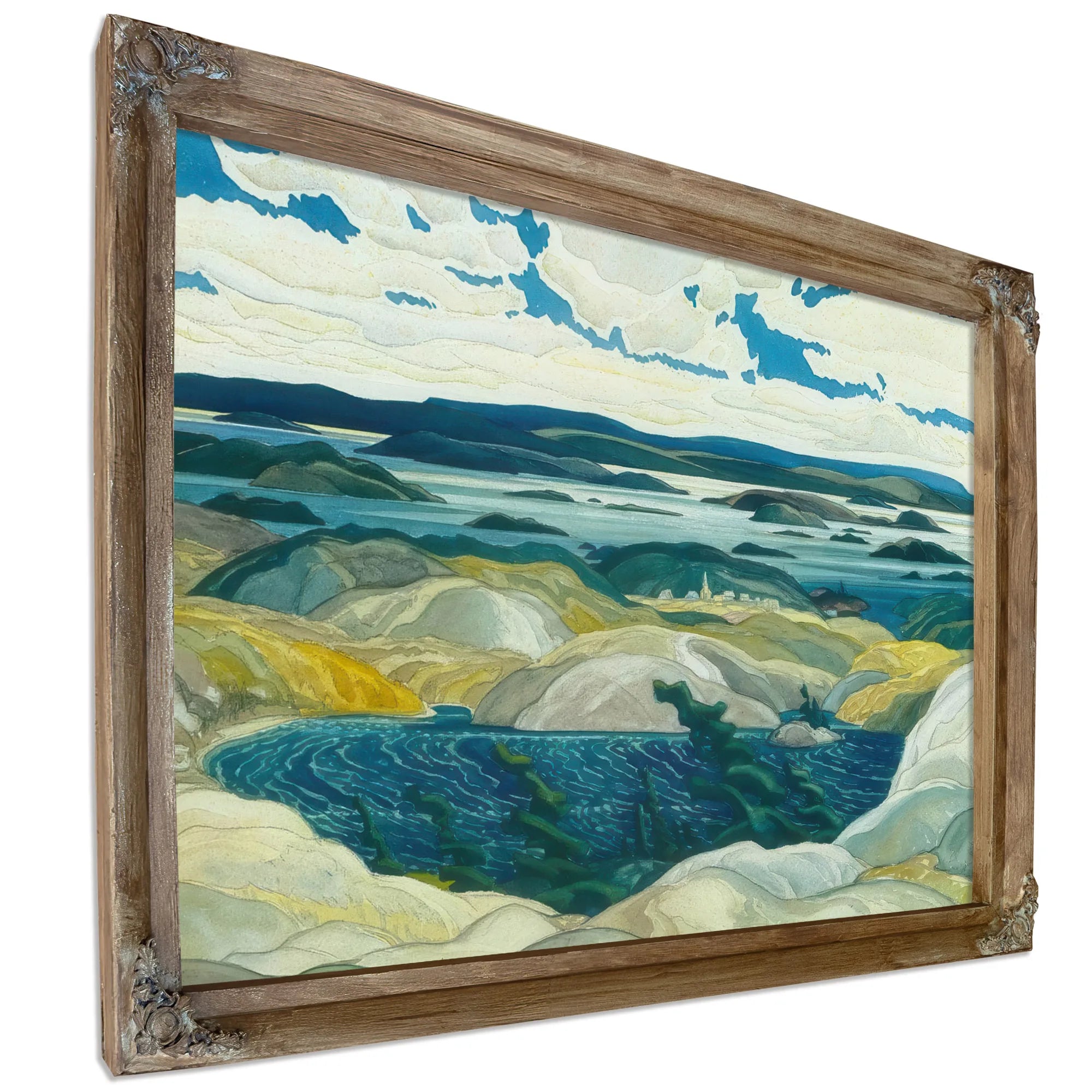 Bay Of Islands By Frank Carmichael Fine Art Print