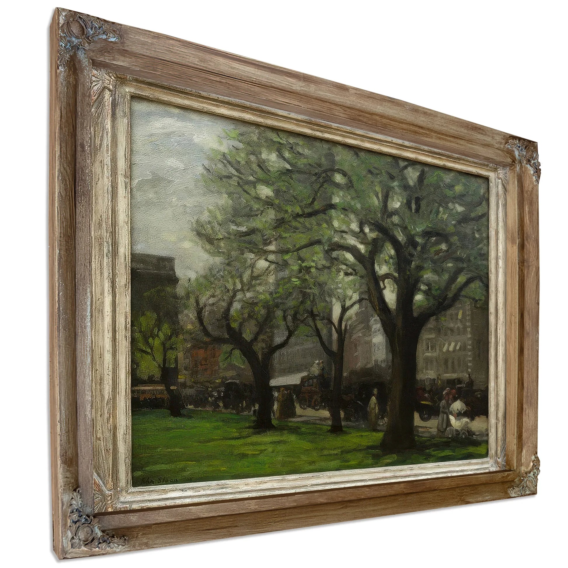 Spring, Madison Square By John Sloan Fine Art Print