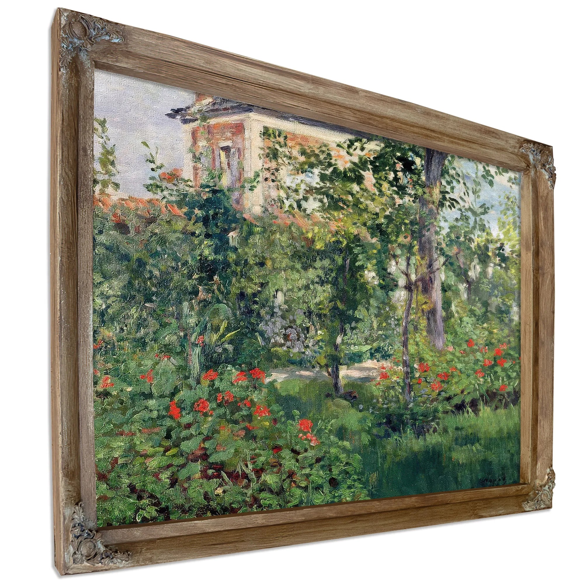 The Garden At Bellevue By Edouard Manet Fine Art Print