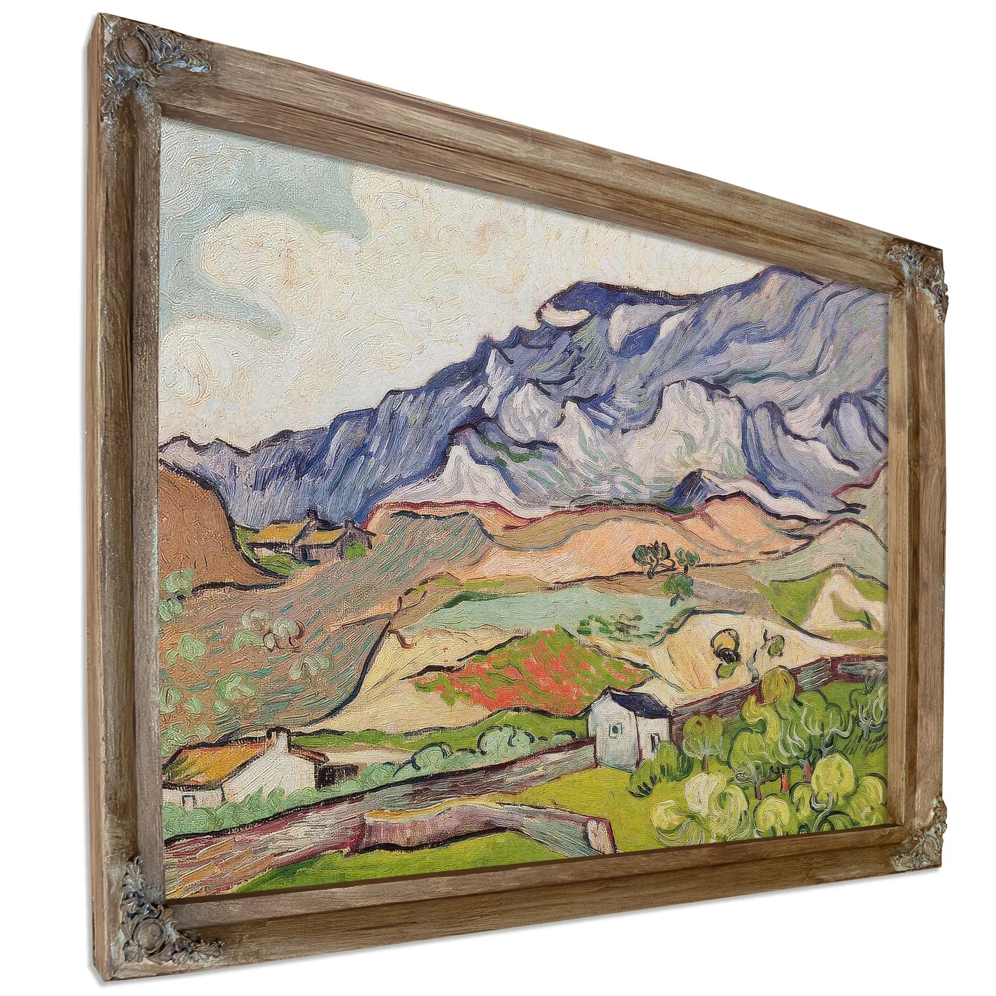 The Alpilles By Vincent Van Gogh Fine Art Print