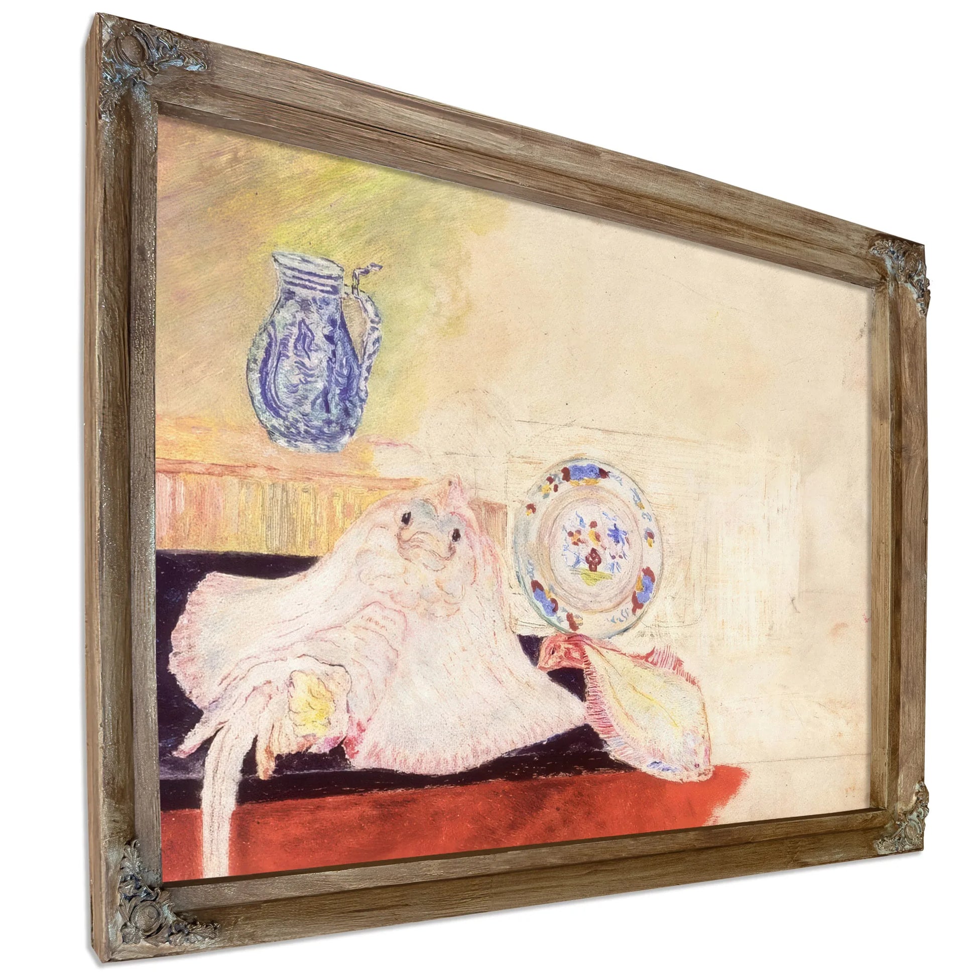 Still Life With Ray By James Ensor Fine Art Print