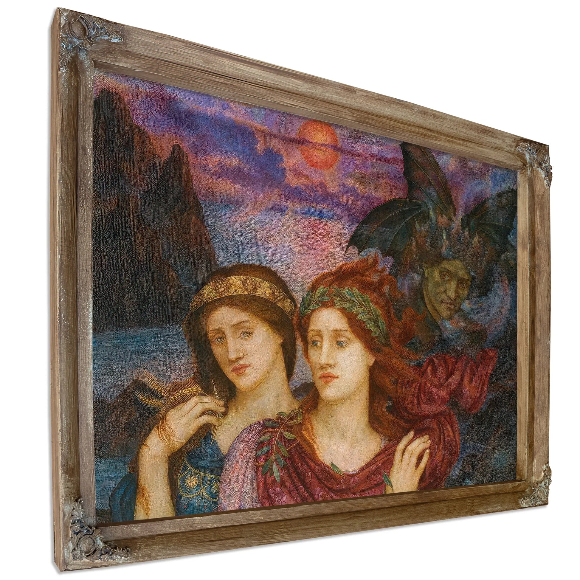 The Vision 1914 By Evelyn De Morgan Fine Art Print