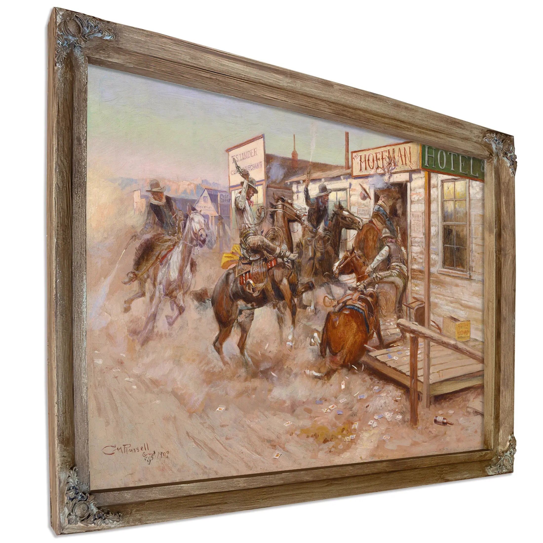 In Without Knocking by Charles Marion Russell