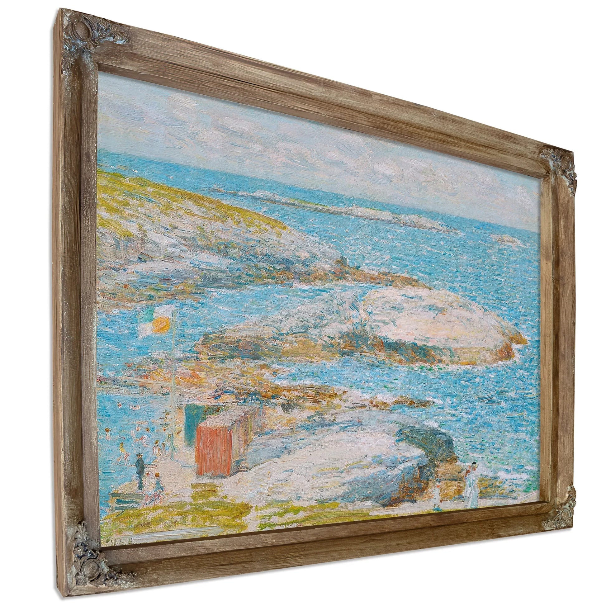 Bathing Pool Appledore By Childe Hassam Fine Art Print
