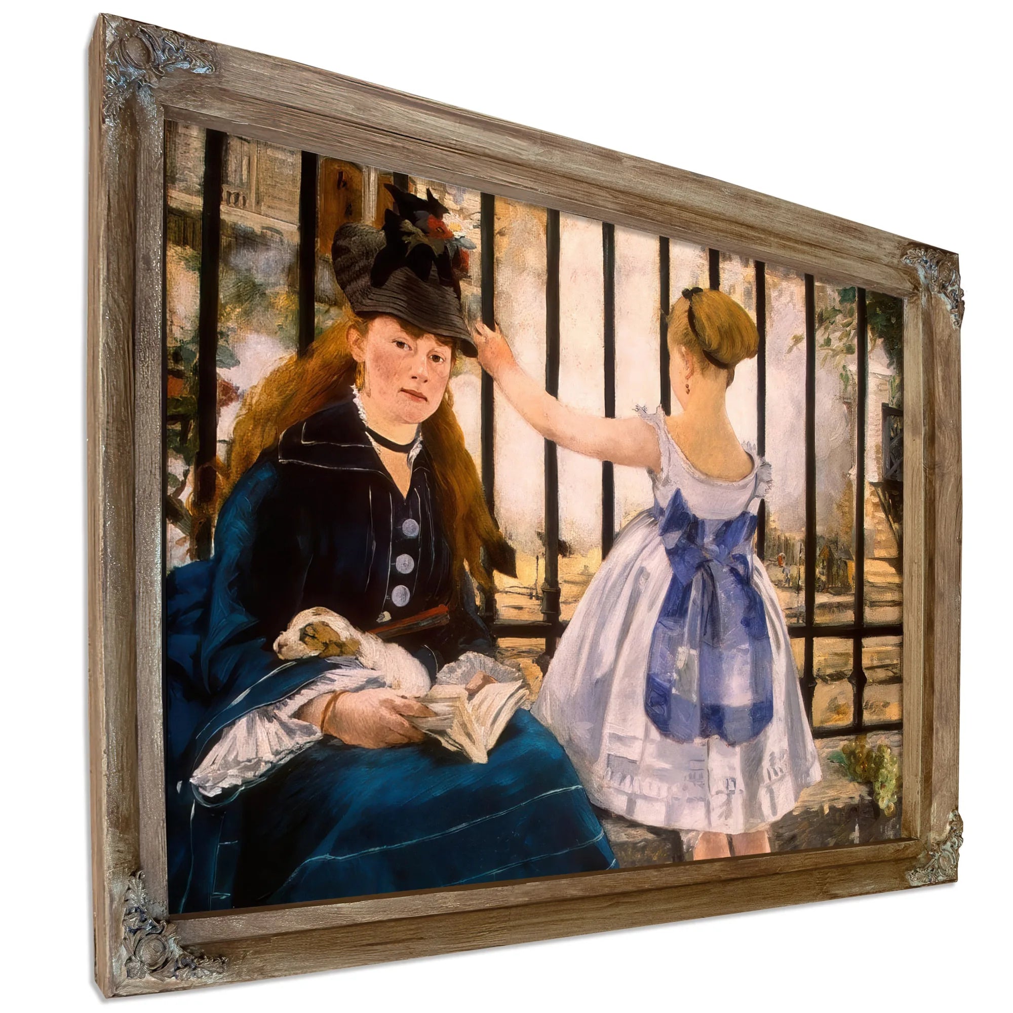 The Railway By Edouard Manet Fine Art Print