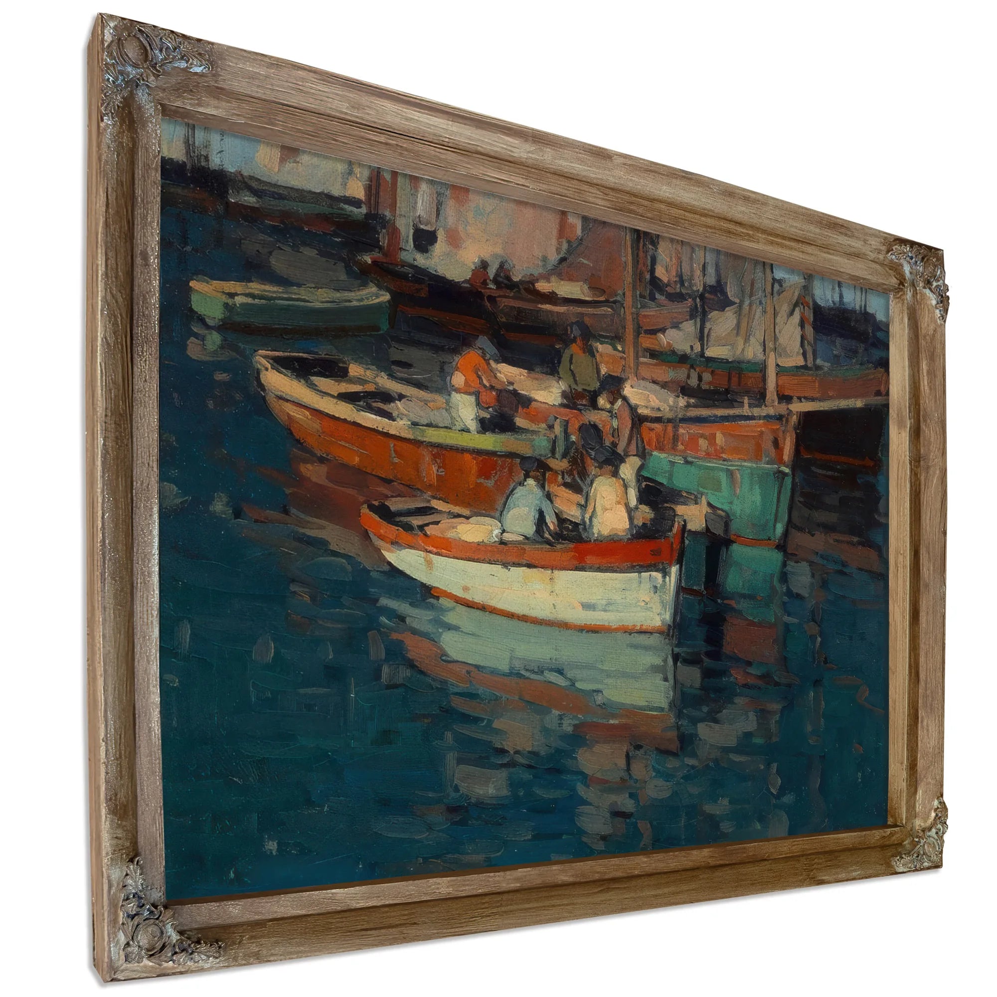 Breton Fishermen, Concarneau, France By Edgar Payne Fine Art Print
