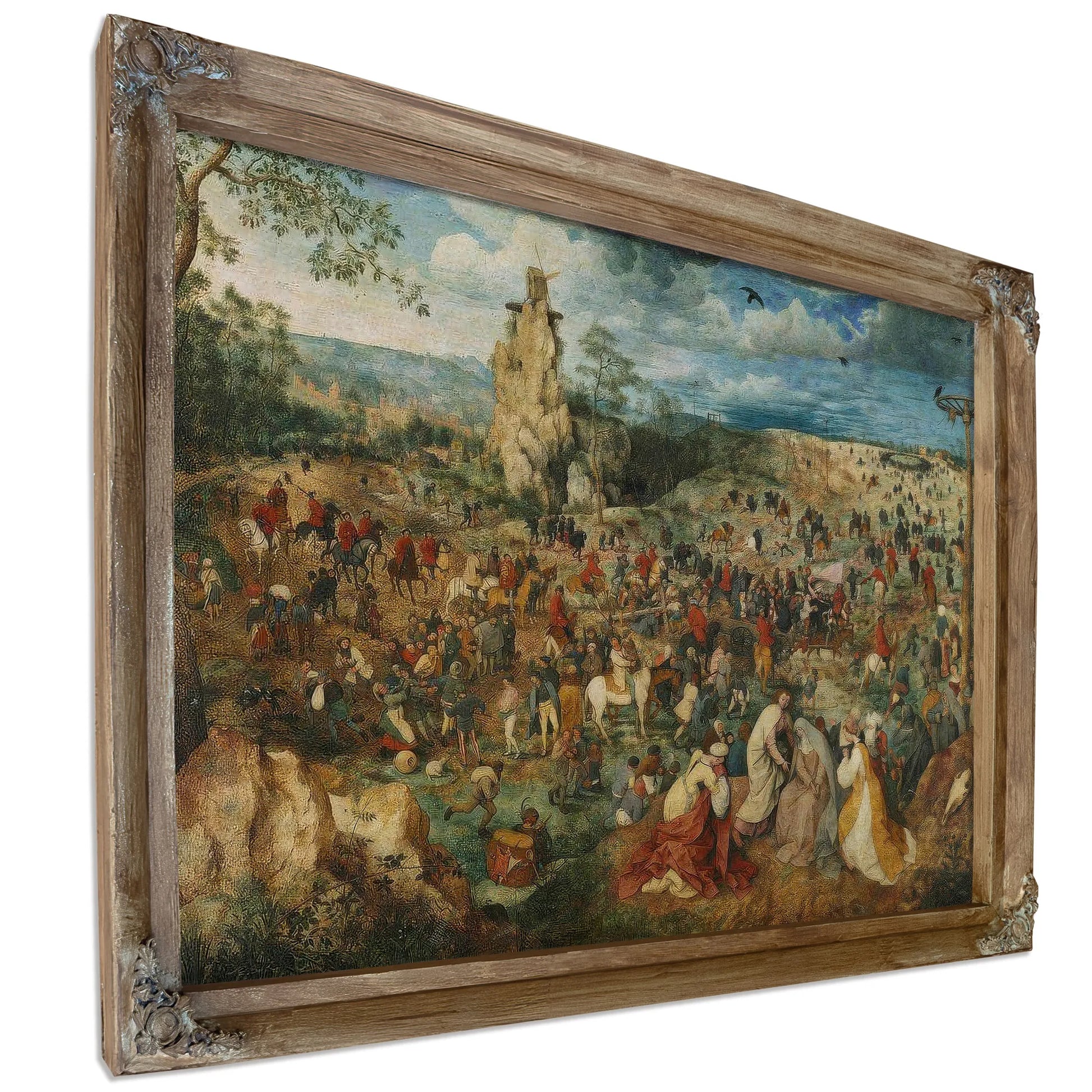 The Procession To Calvary 1564 124X170Cm By The Elder Fine Art Print