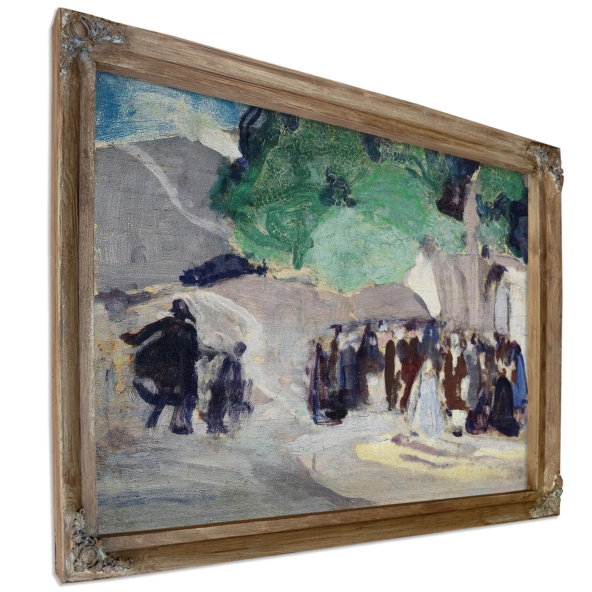 Study For Disciples Healing The Sick By Henry Ossawa Tanner Fine Art Print