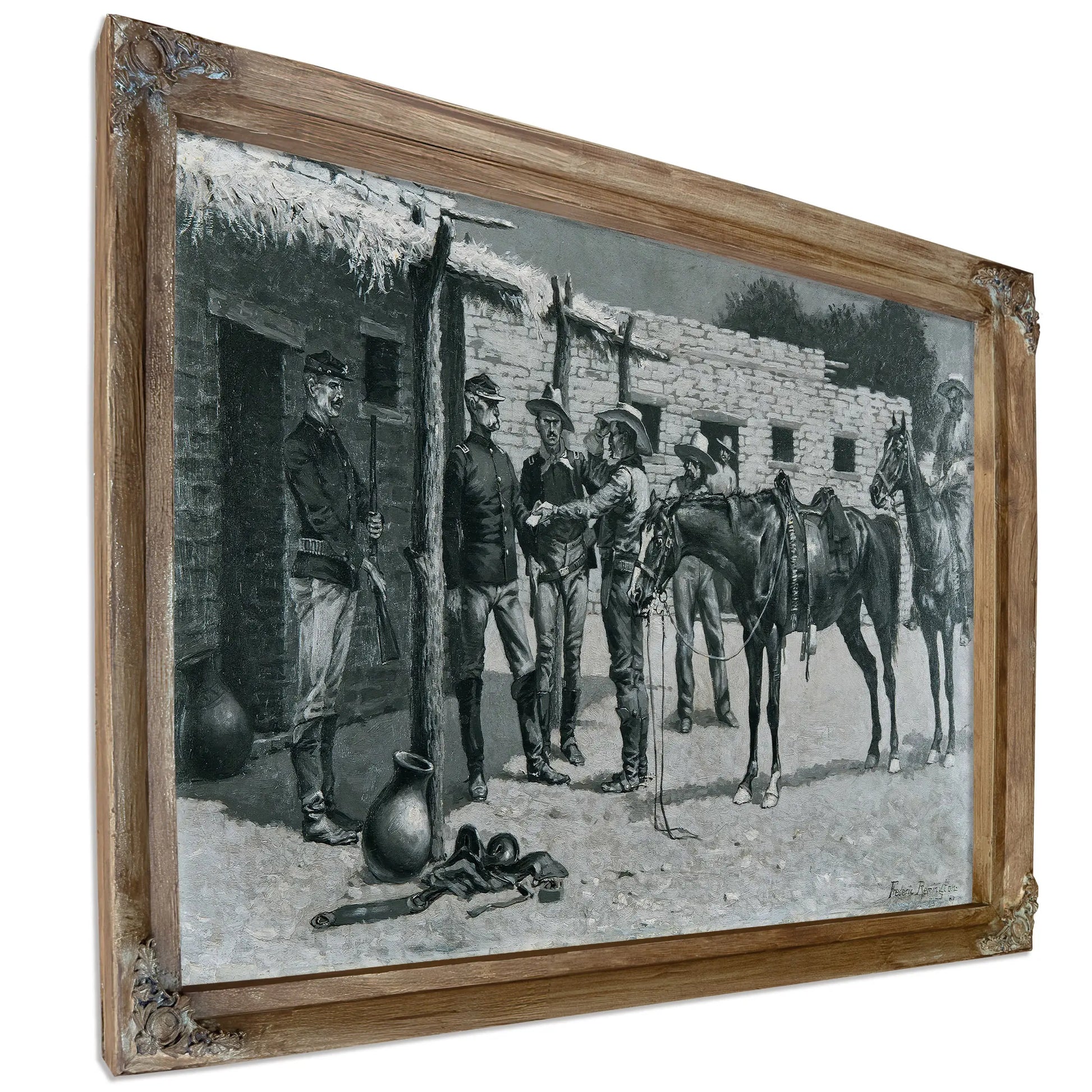 The Messenger by Frederic Remington