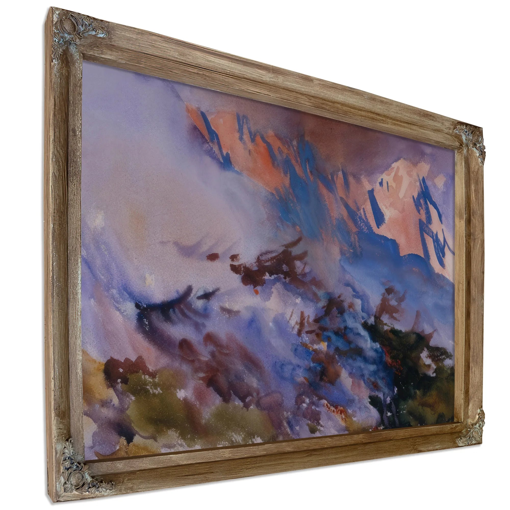 Mountain Fire By John Singer Sargent Fine Art Print