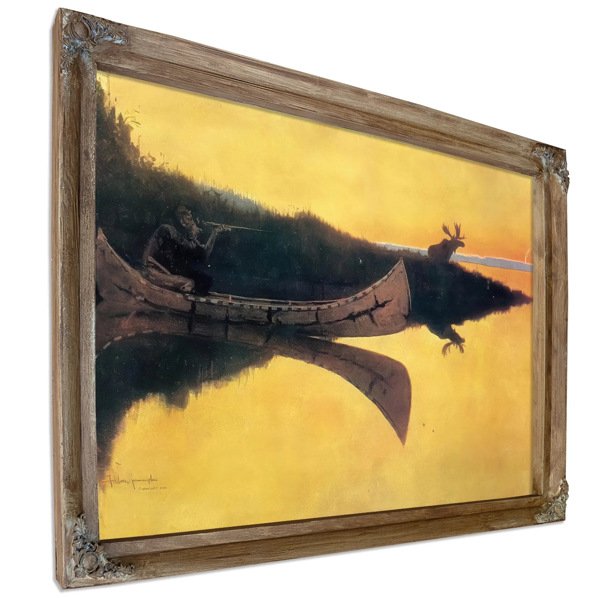 Coming To The Call By Frederic Remington Fine Art Print