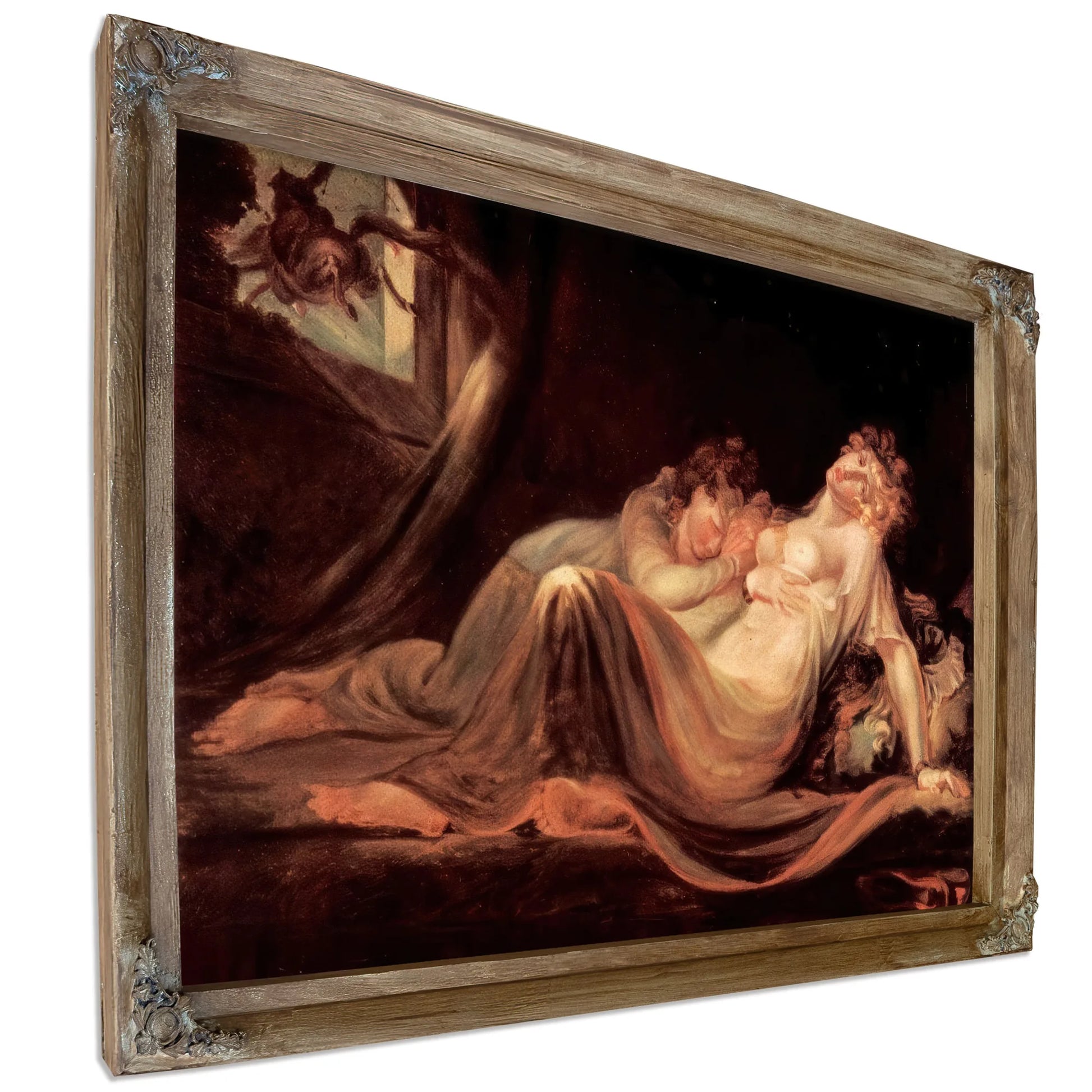 The Incubus Leaving Two Sleeping Women By Henry Fuseli Fine Art Print
