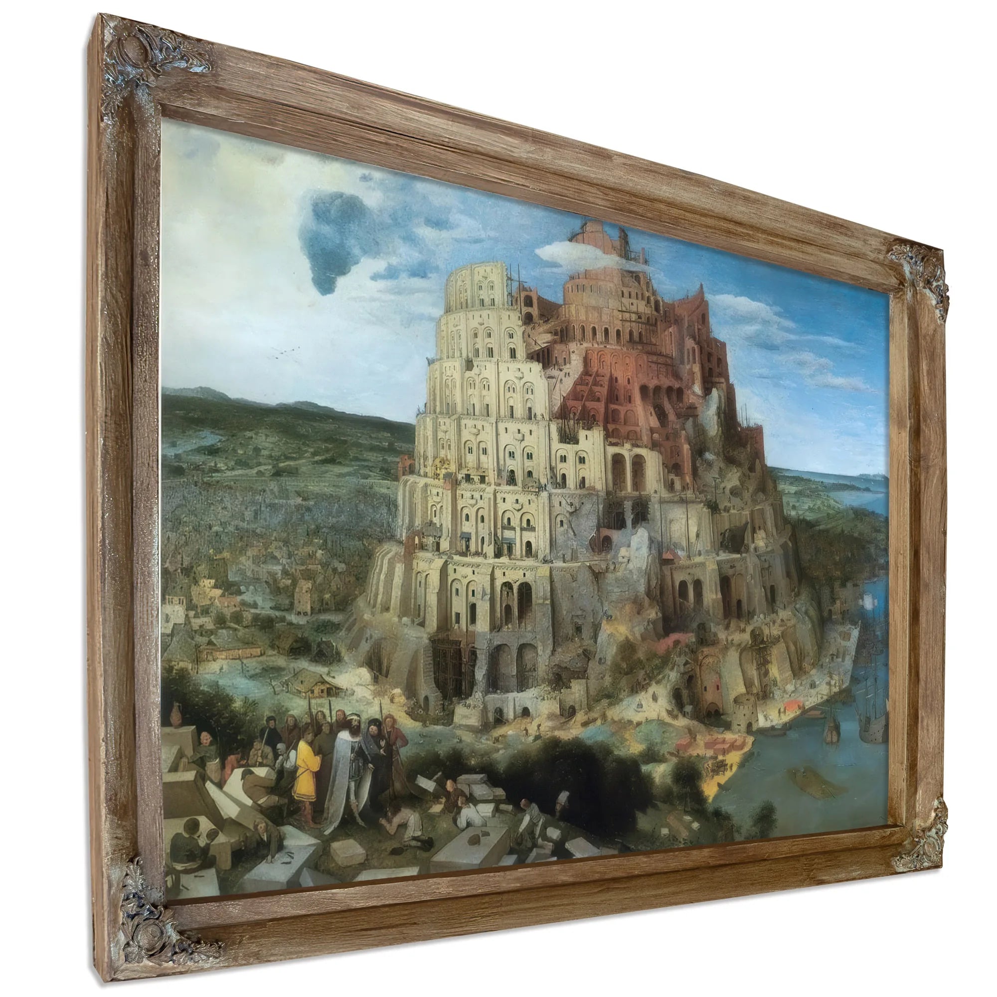 The Tower Of Babel 1563 By Pieter Bruegel Fine Art Print