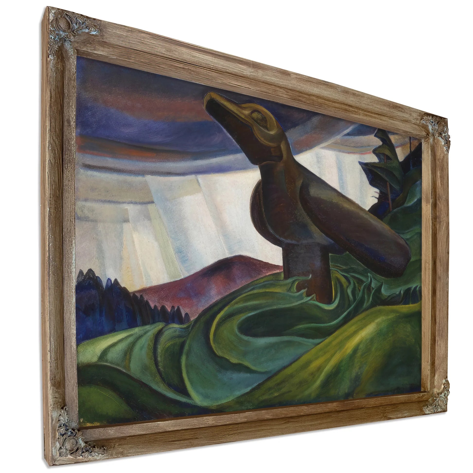 Big Raven 1931 By Emily Carr Fine Art Print
