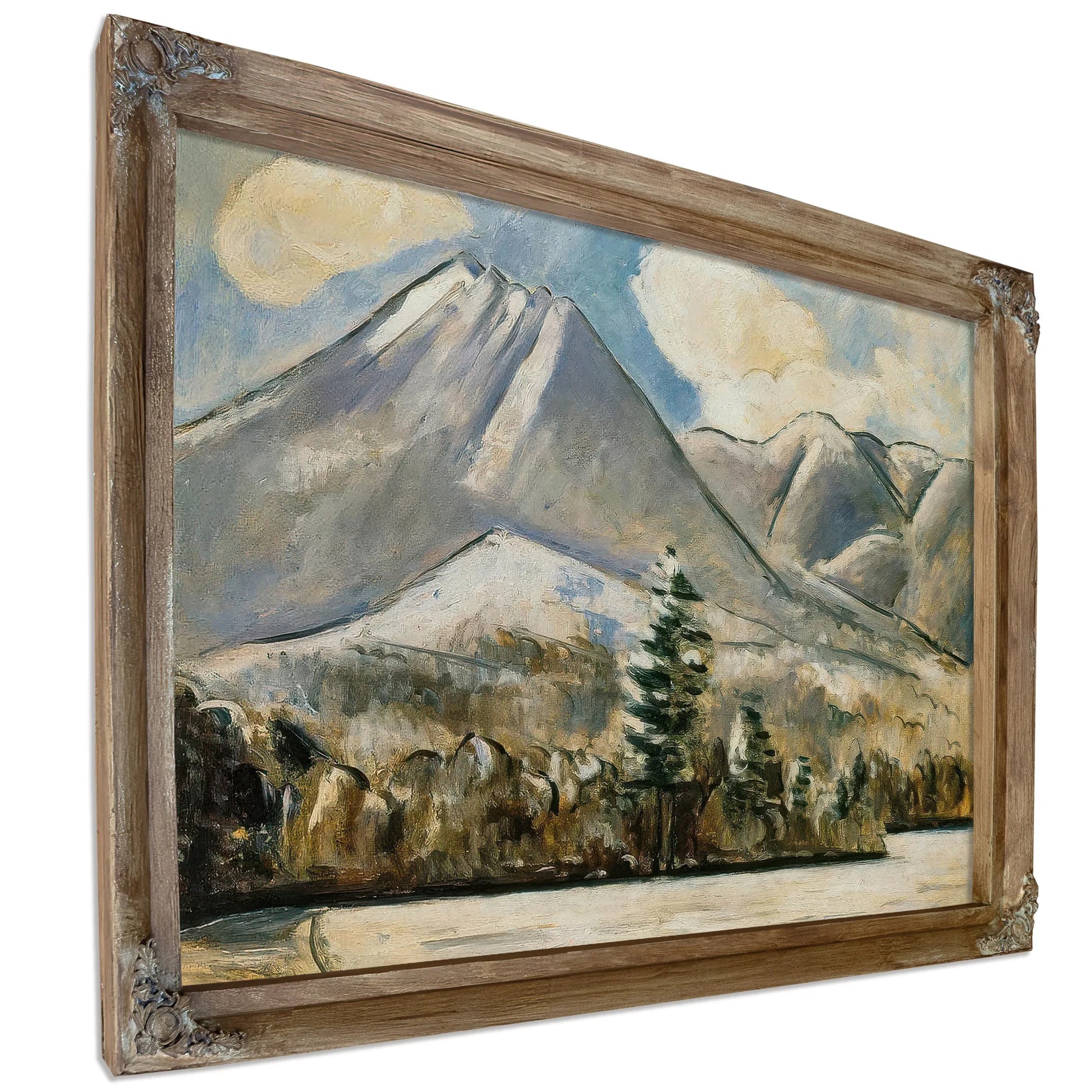 Mount Katahdin Maine First Snow No 1 By Marsden Hartley Fine Art Print