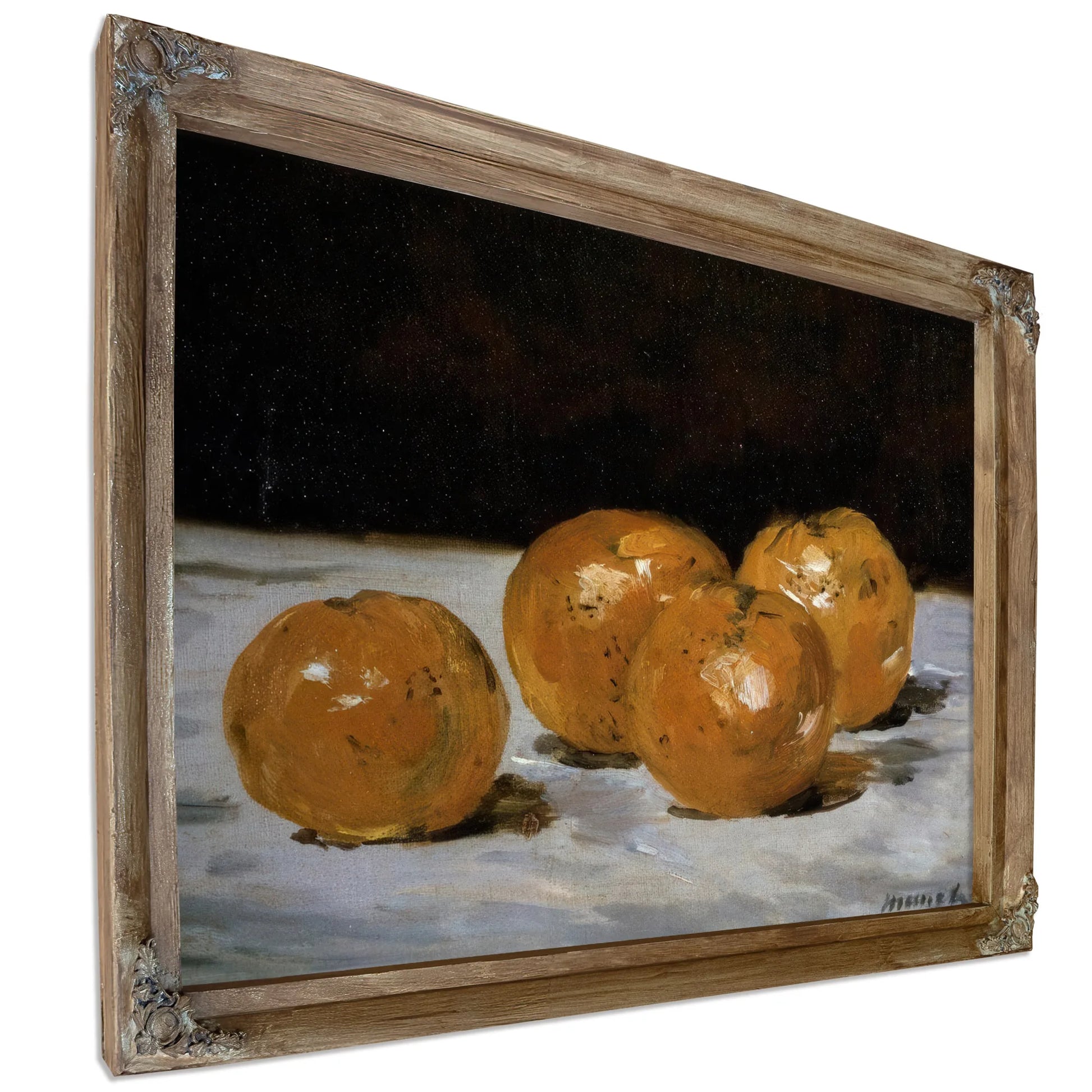Four Mandarin Oranges By Edouard Manet Fine Art Print