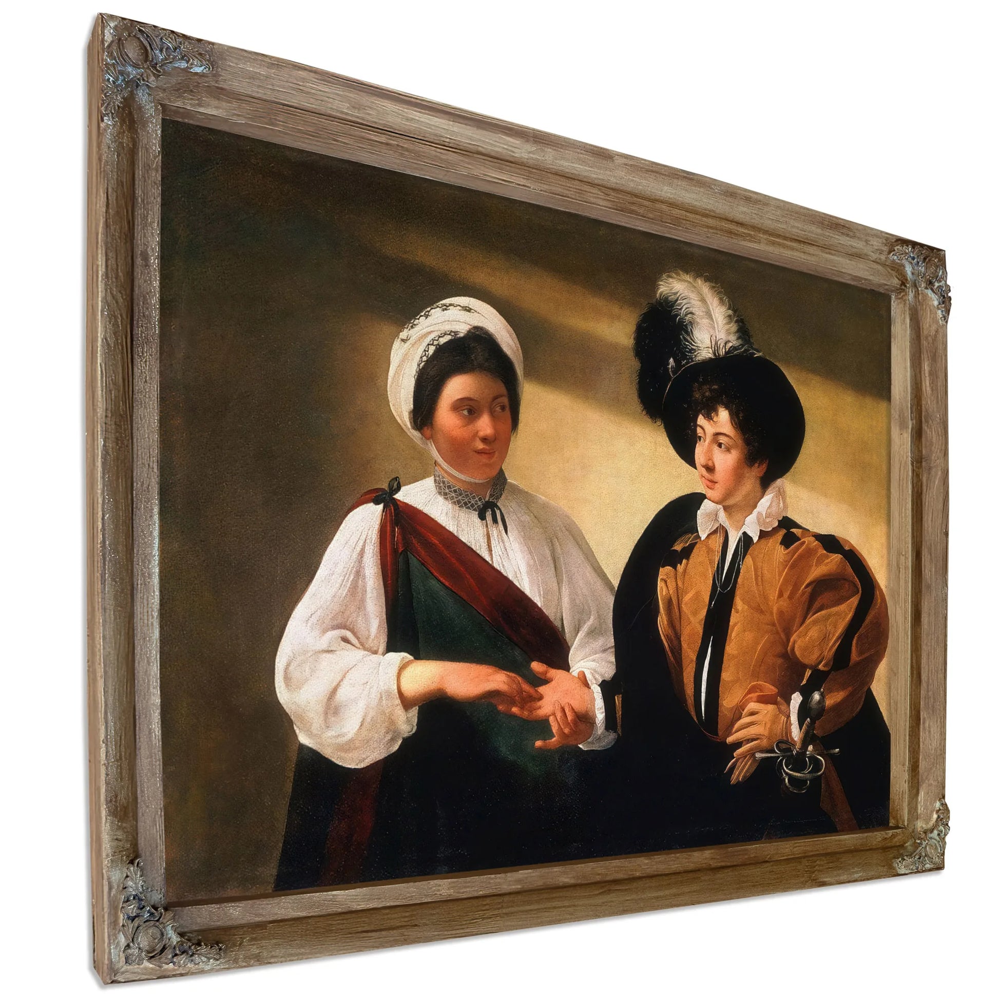 Fortune Teller 1594 By Caravaggio Fine Art Print