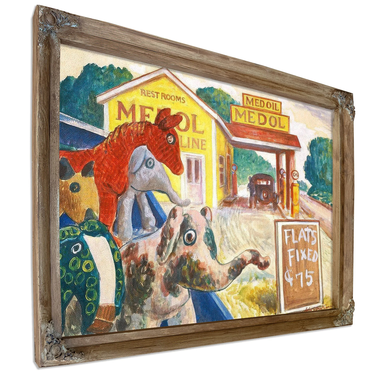 Flats Fixed By John Steuart Curry