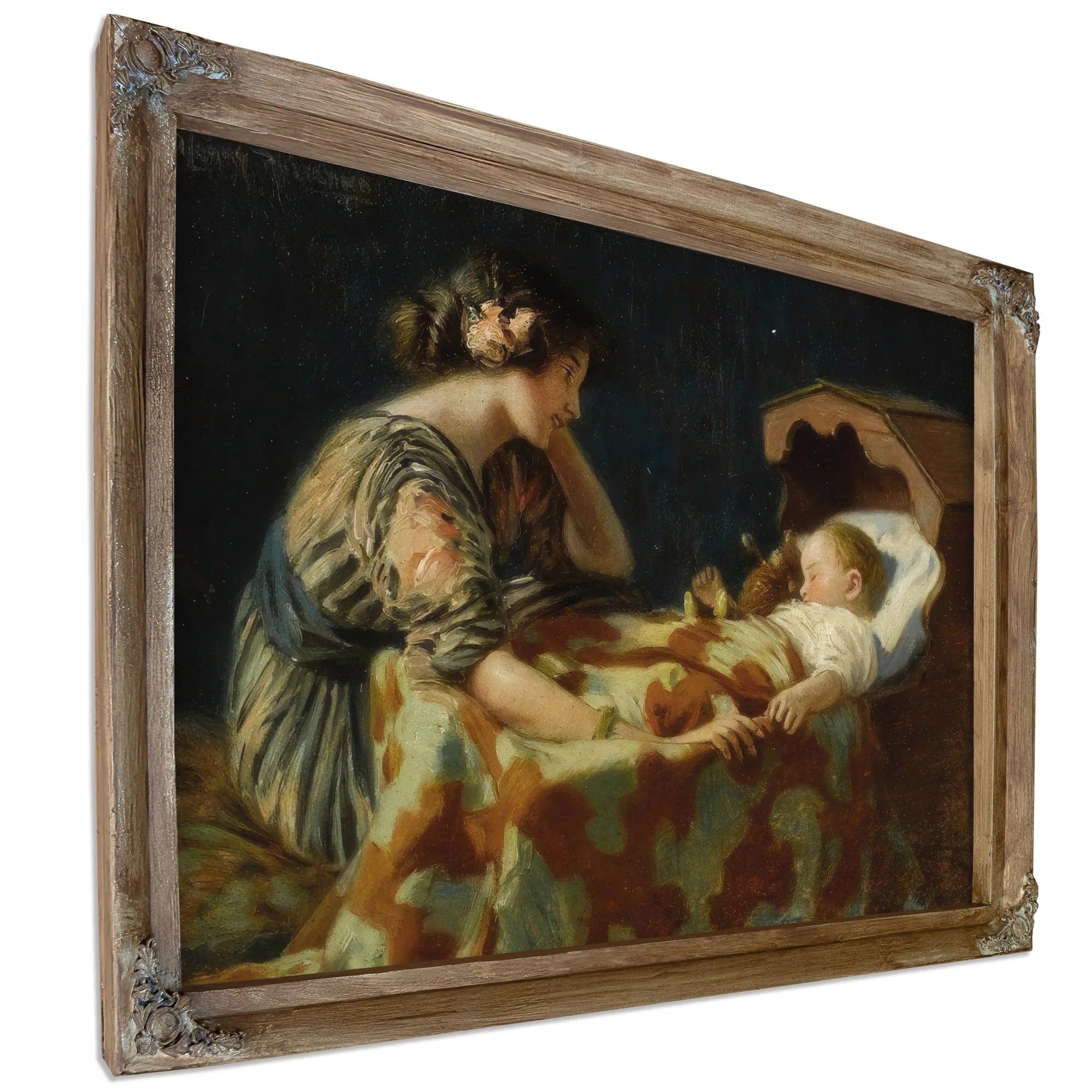 The Light Of The Home By Harry Roseland Fine Art Print