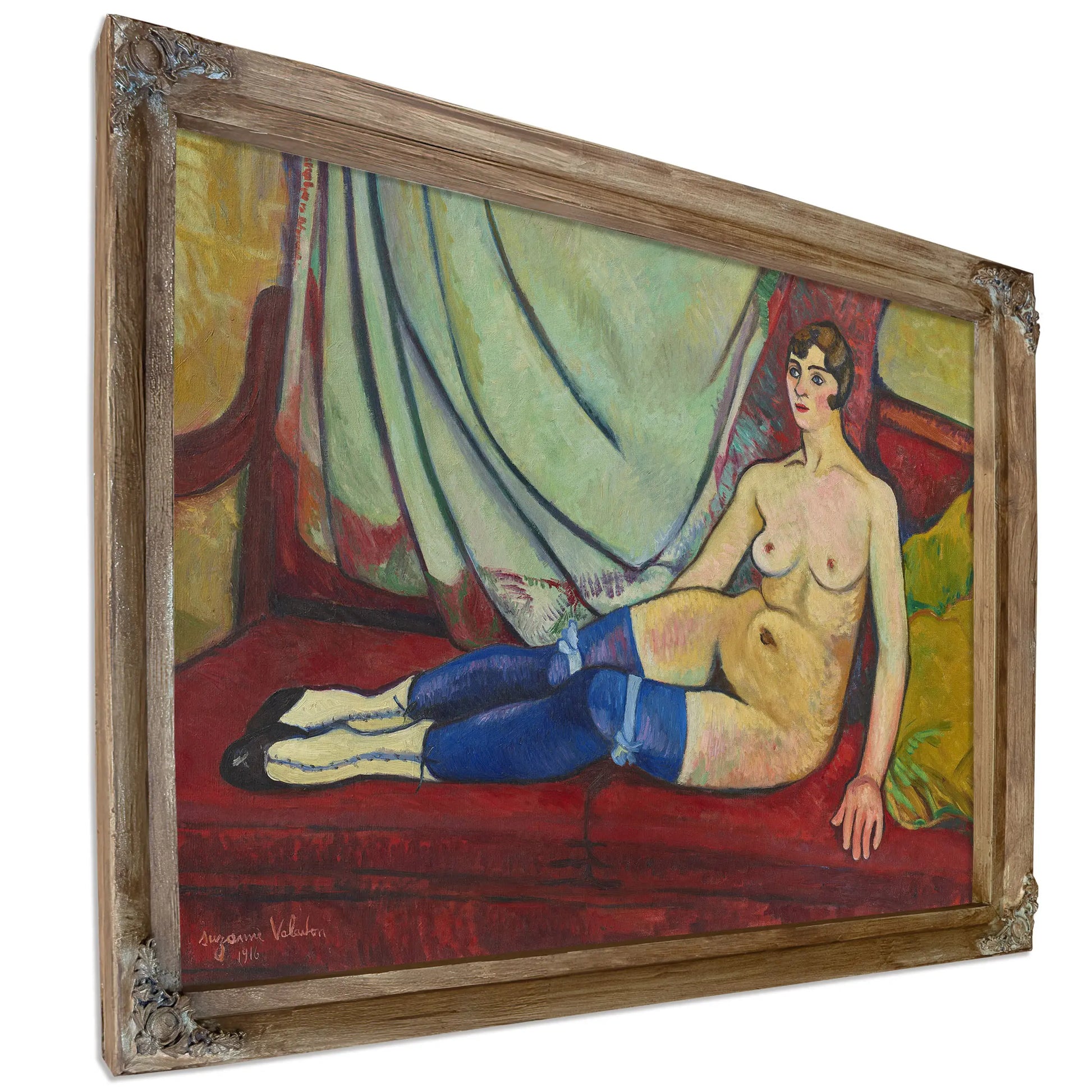 Nu Aux Bas Bleus 1916 by Suzanne Valadon