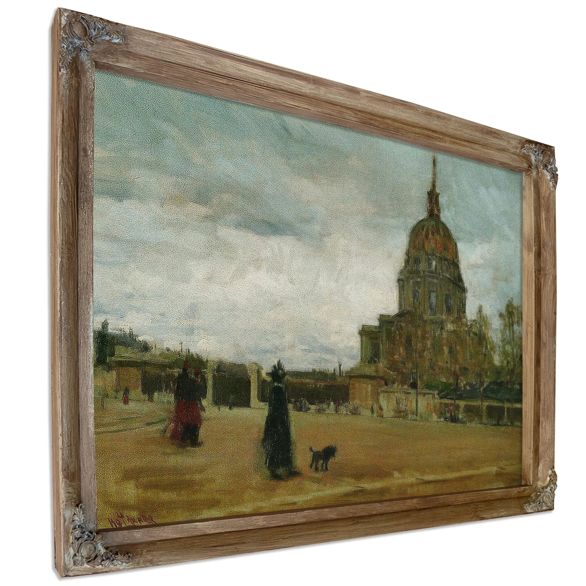 Les Invalides Paris 1896 By Henry Ossawa Tanner Fine Art Print