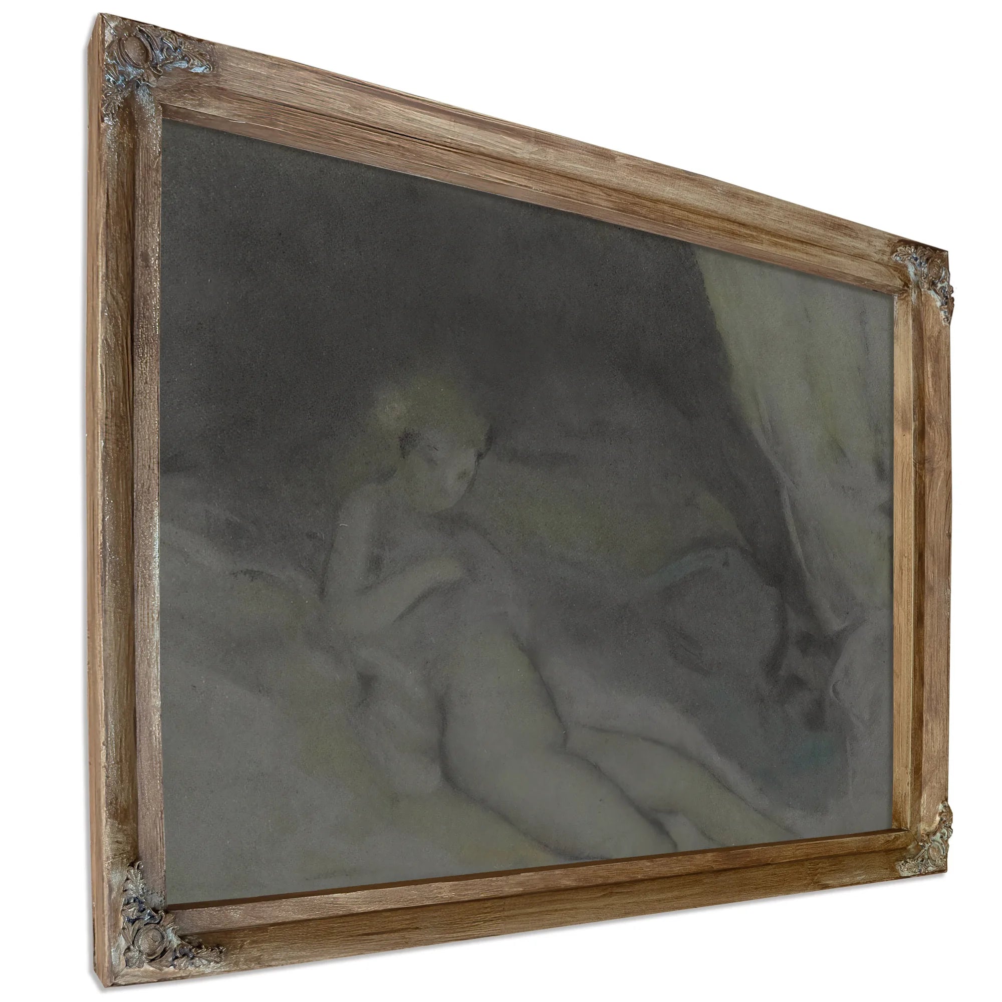 Untitled Reclining Woman 1909 By Everett Shinn Fine Art Print