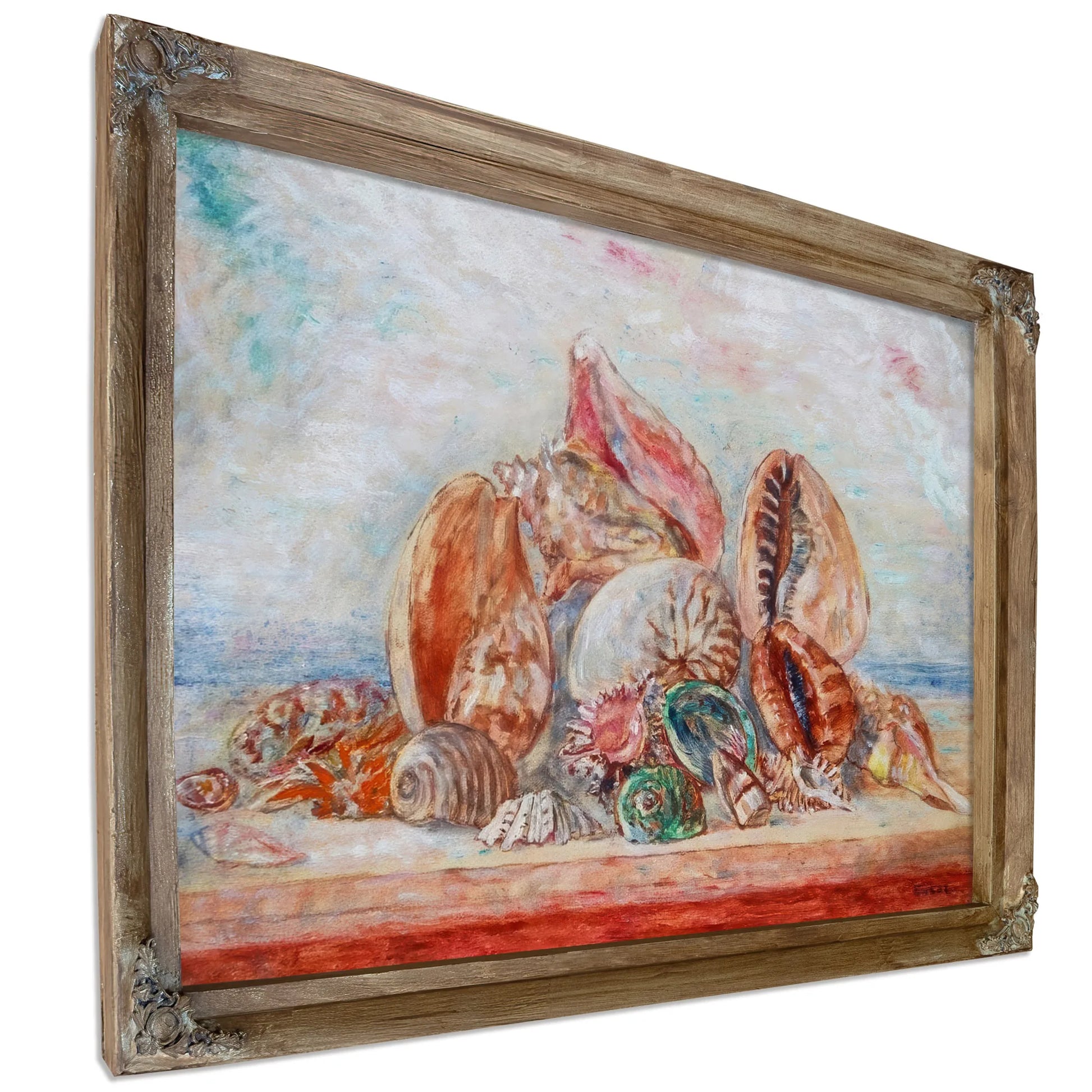 Still Life With Shells By James Ensor Fine Art Print