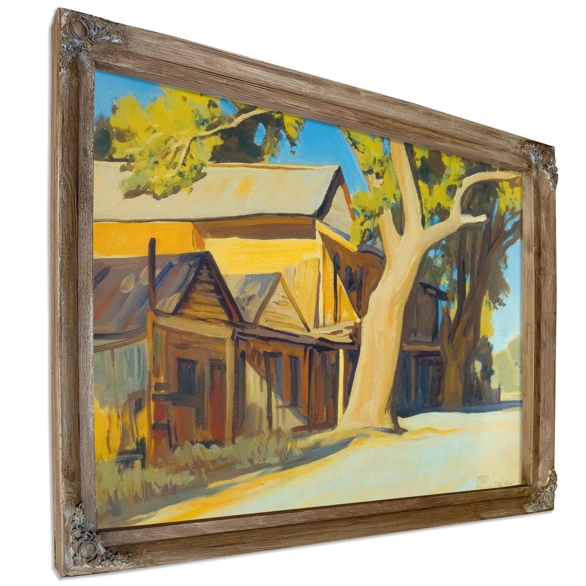 Old Chinatown By Maynard Dixon Fine Art Print