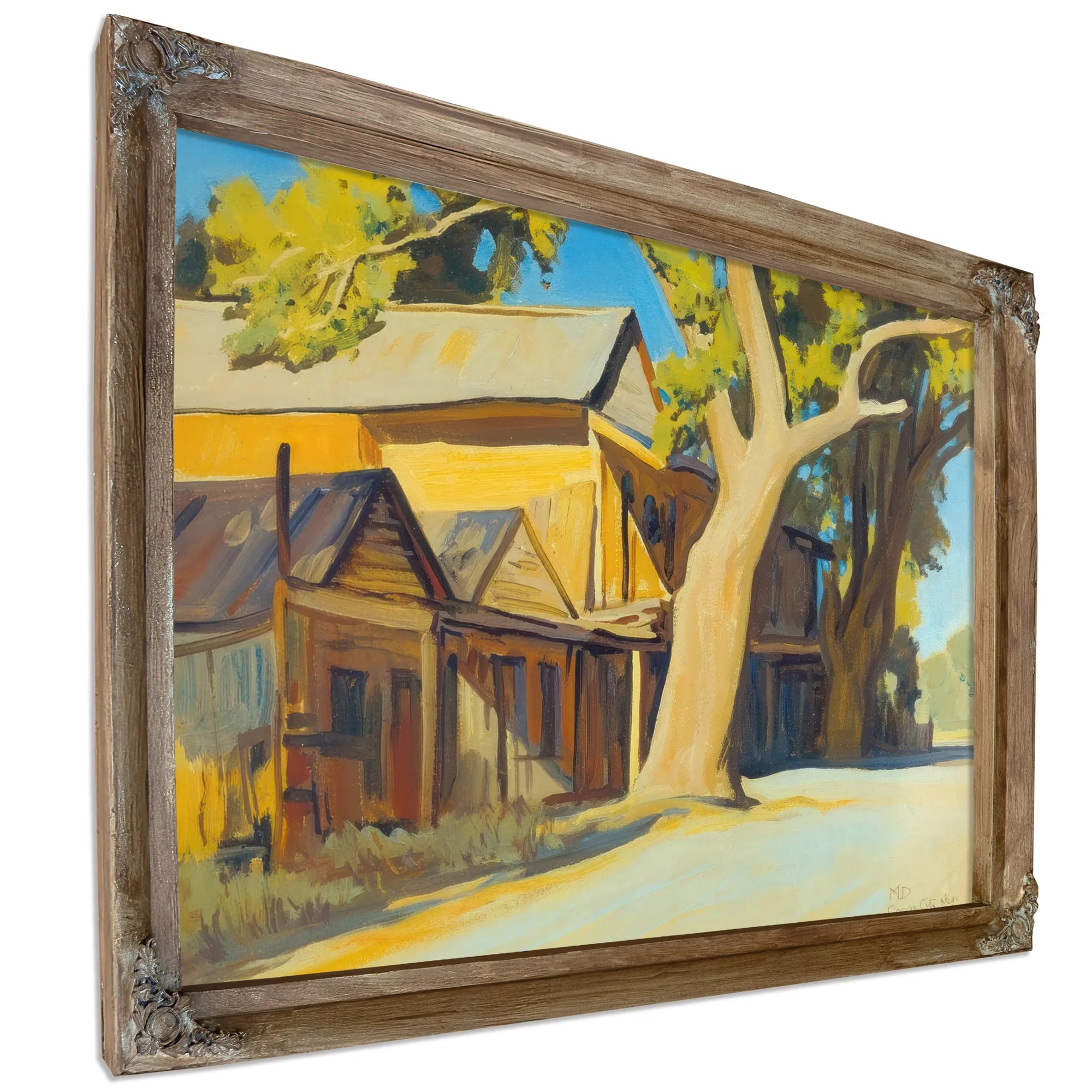 Old Chinatown By Maynard Dixon Fine Art Print