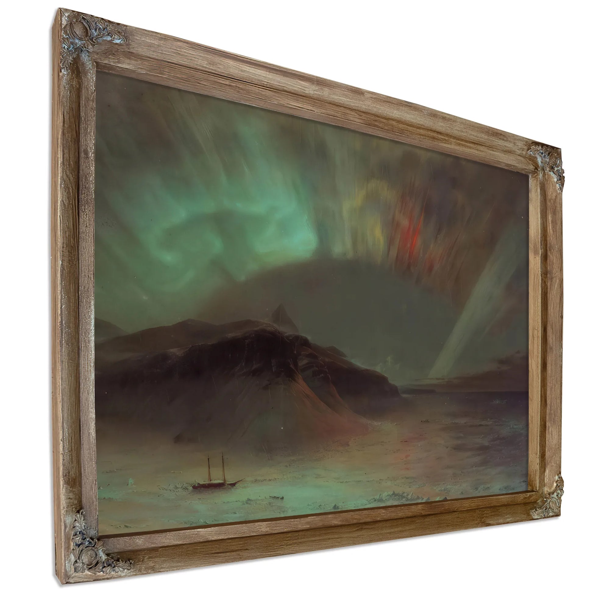 Aurora Borealis By Frederic Edwin Church Fine Art Print