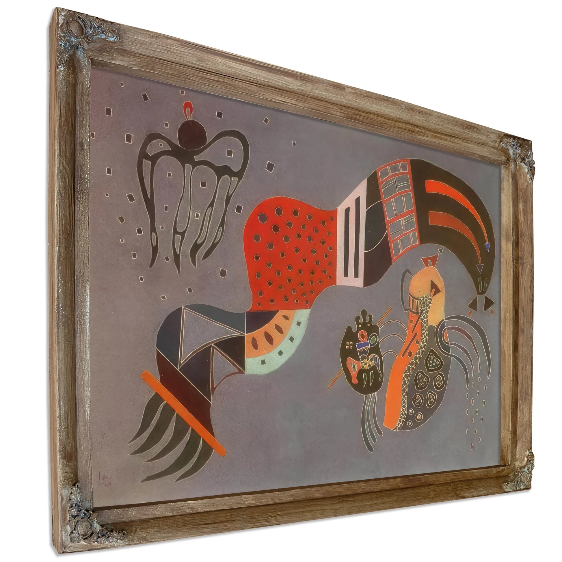 Tempered Elan By Wassily Kandinsky Fine Art Print