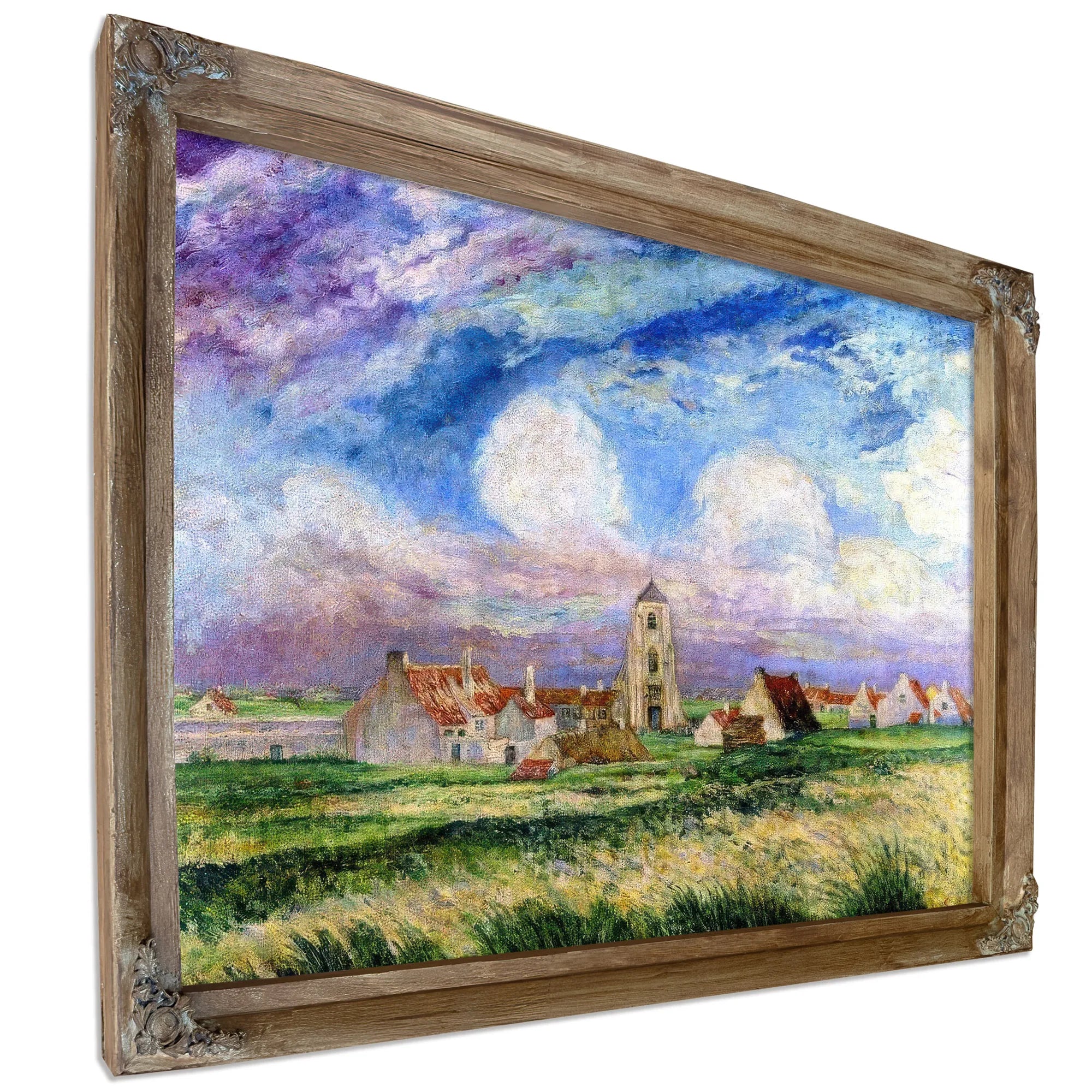 View Of Mariakerke By James Ensor Fine Art Print