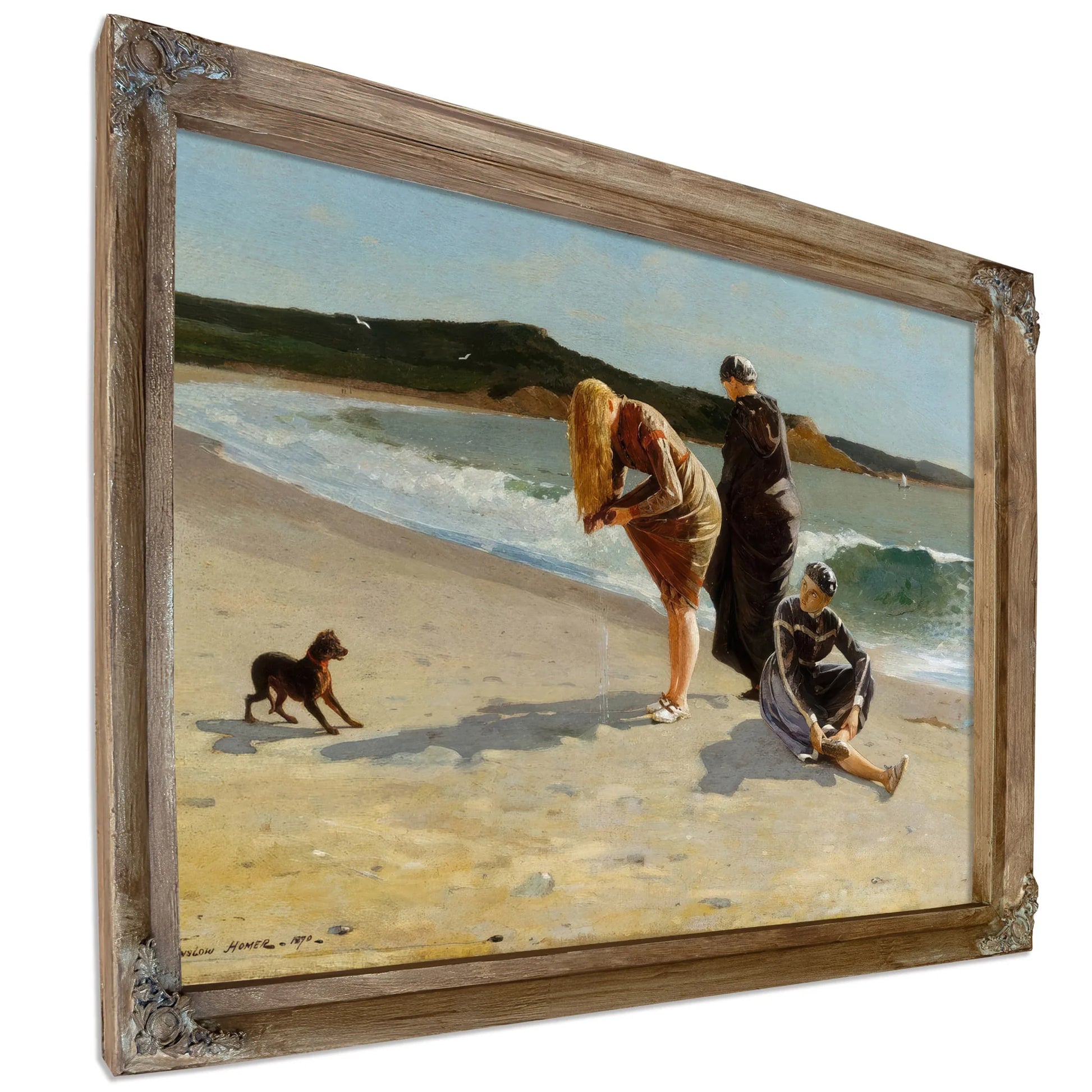 Eagle Head Manchester Massachusetts 1870 By Winslow Homer Fine Art Print