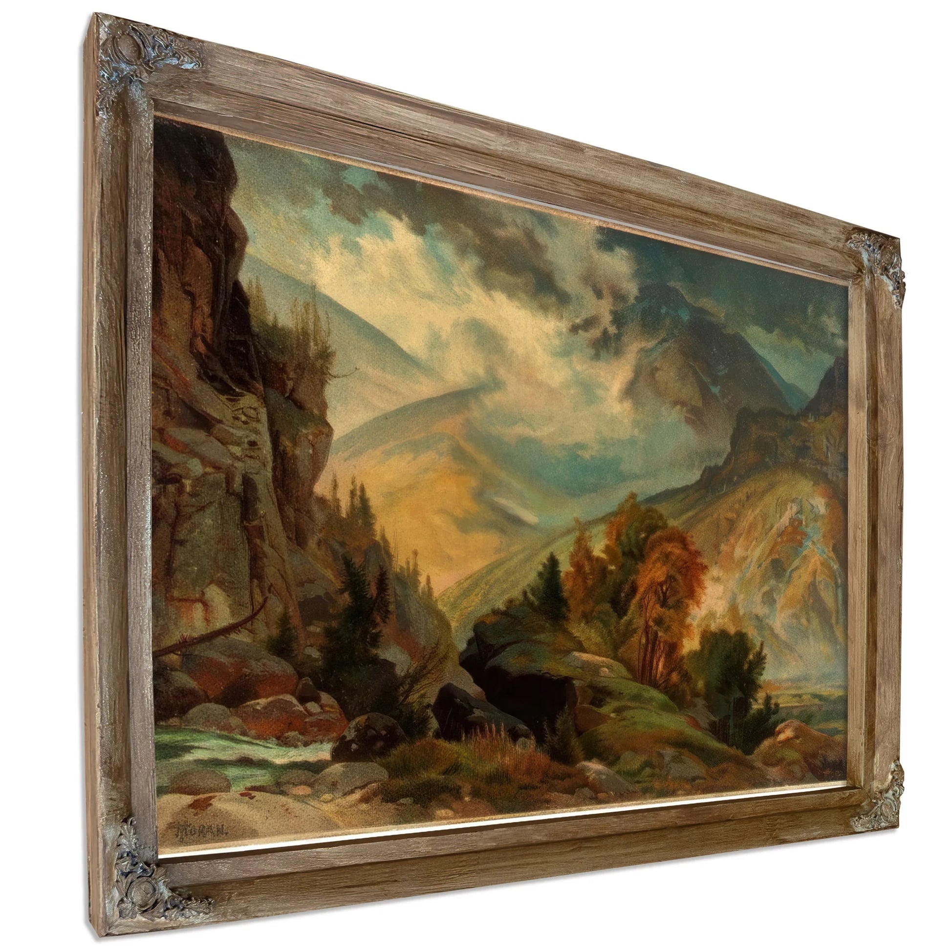 The White Mountains By Thomas Moran Fine Art Print