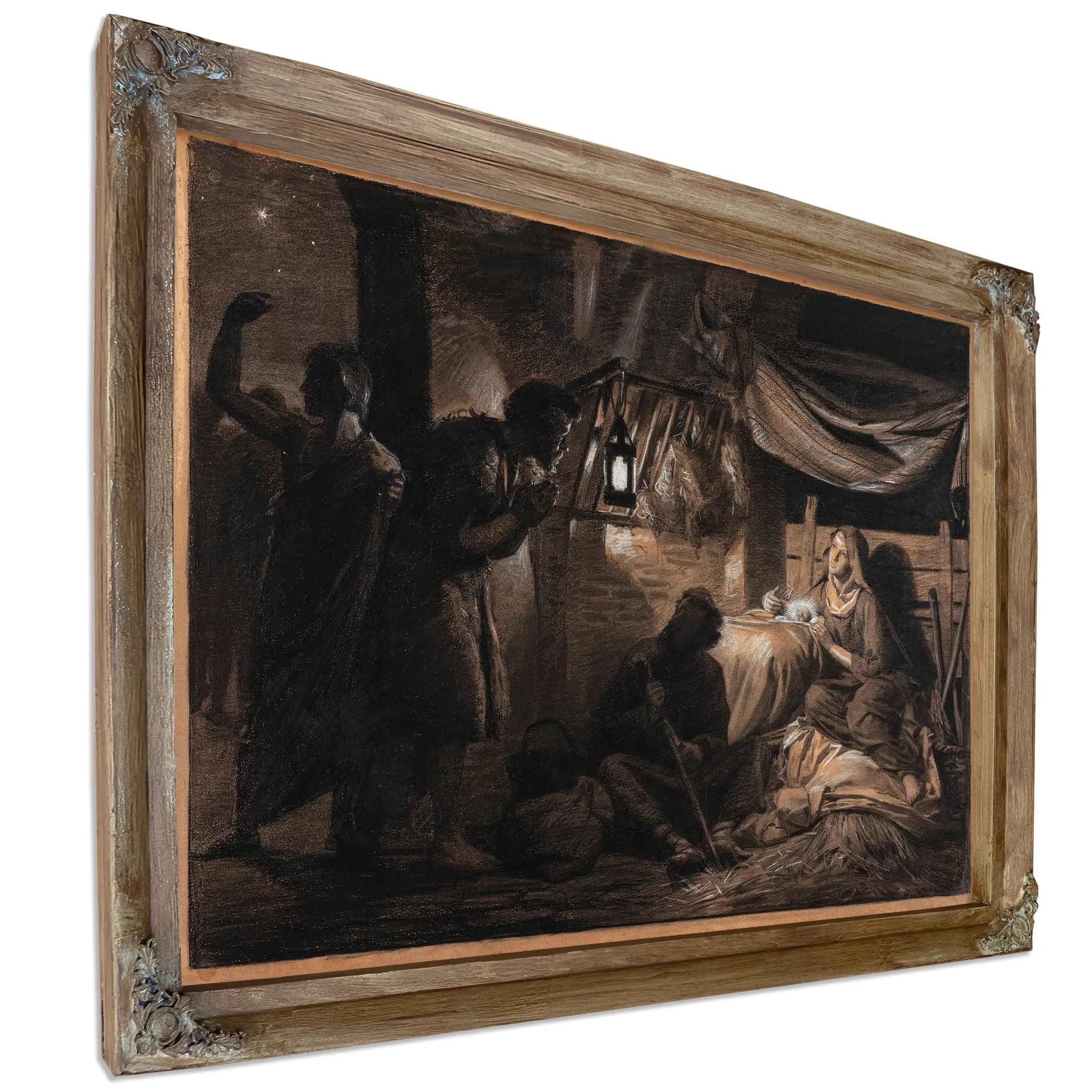 Adoration Of The Shepherds 66 by Carl Bloch