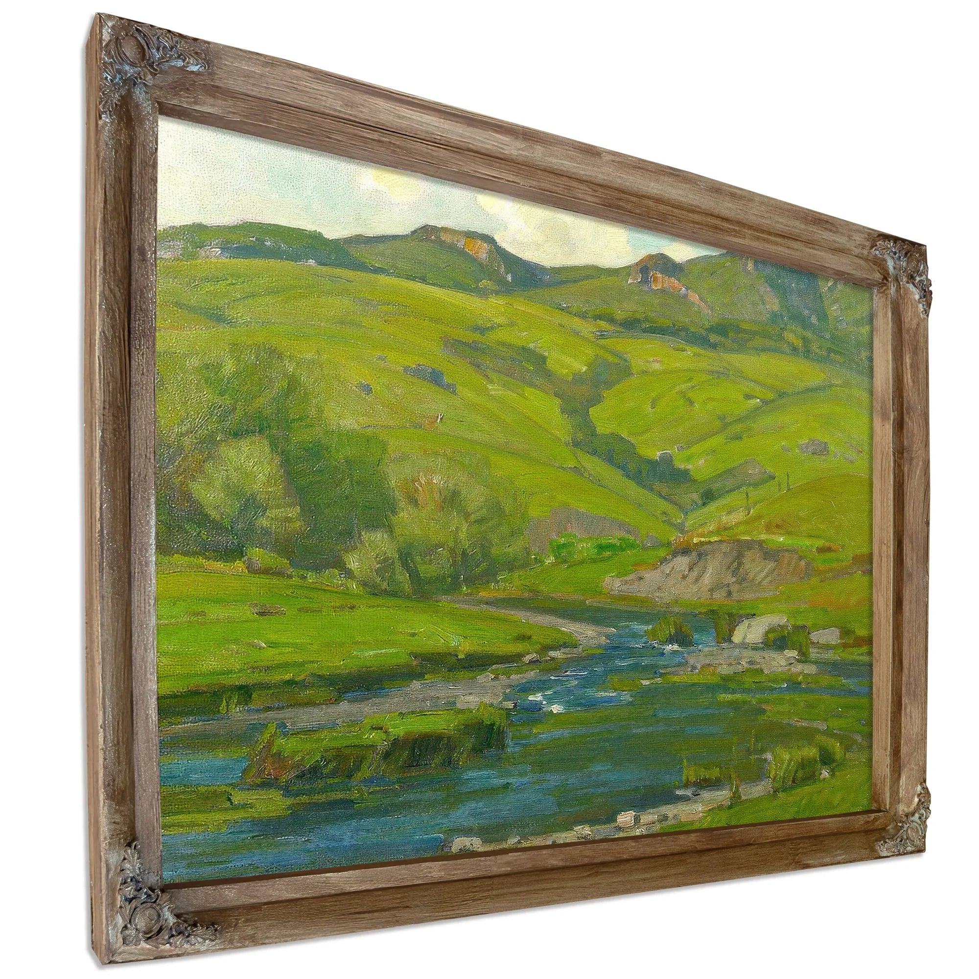 Rushing Onward By William Wendt Fine Art Print
