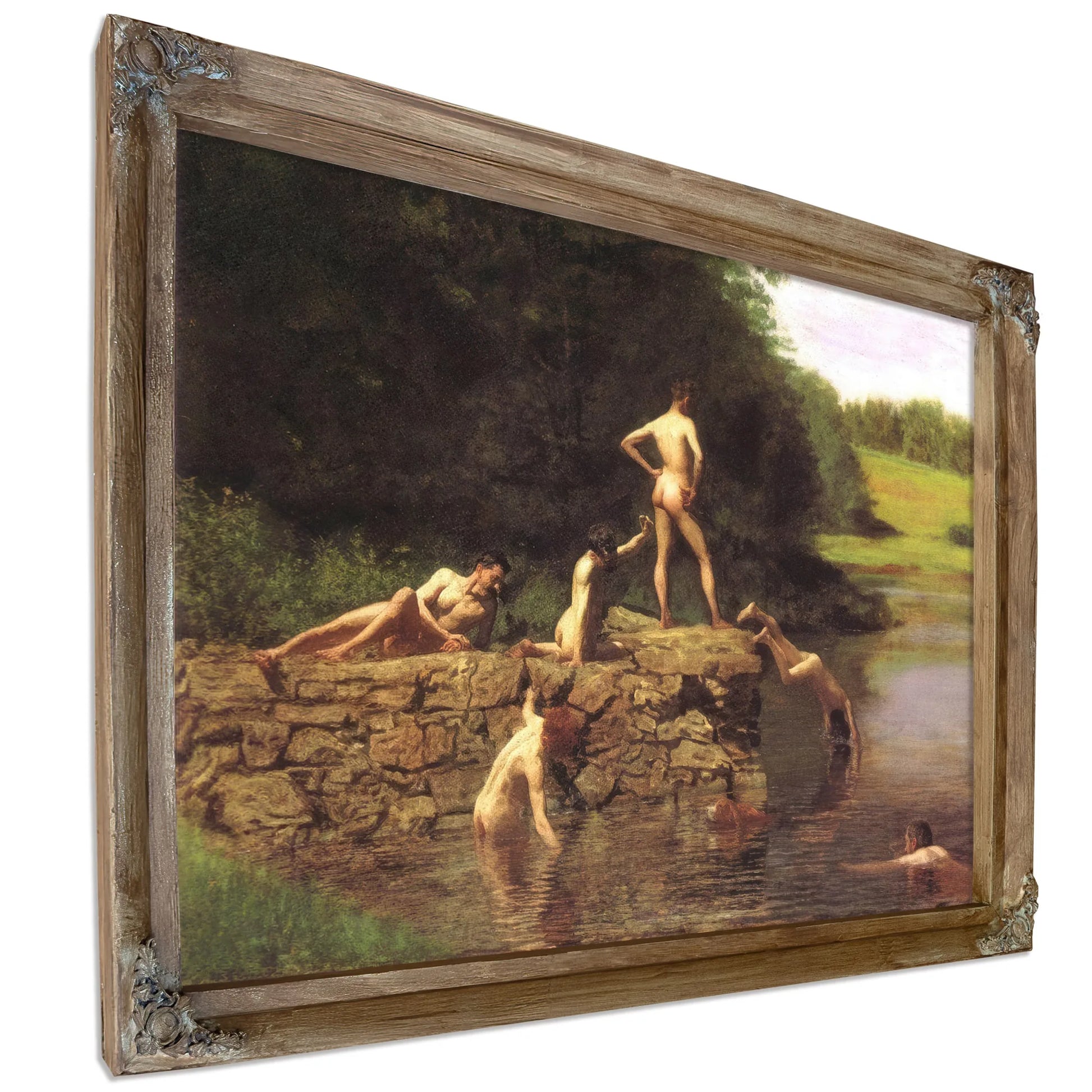 The Swimming Hole 1885 By Thomas Eakins Fine Art Print