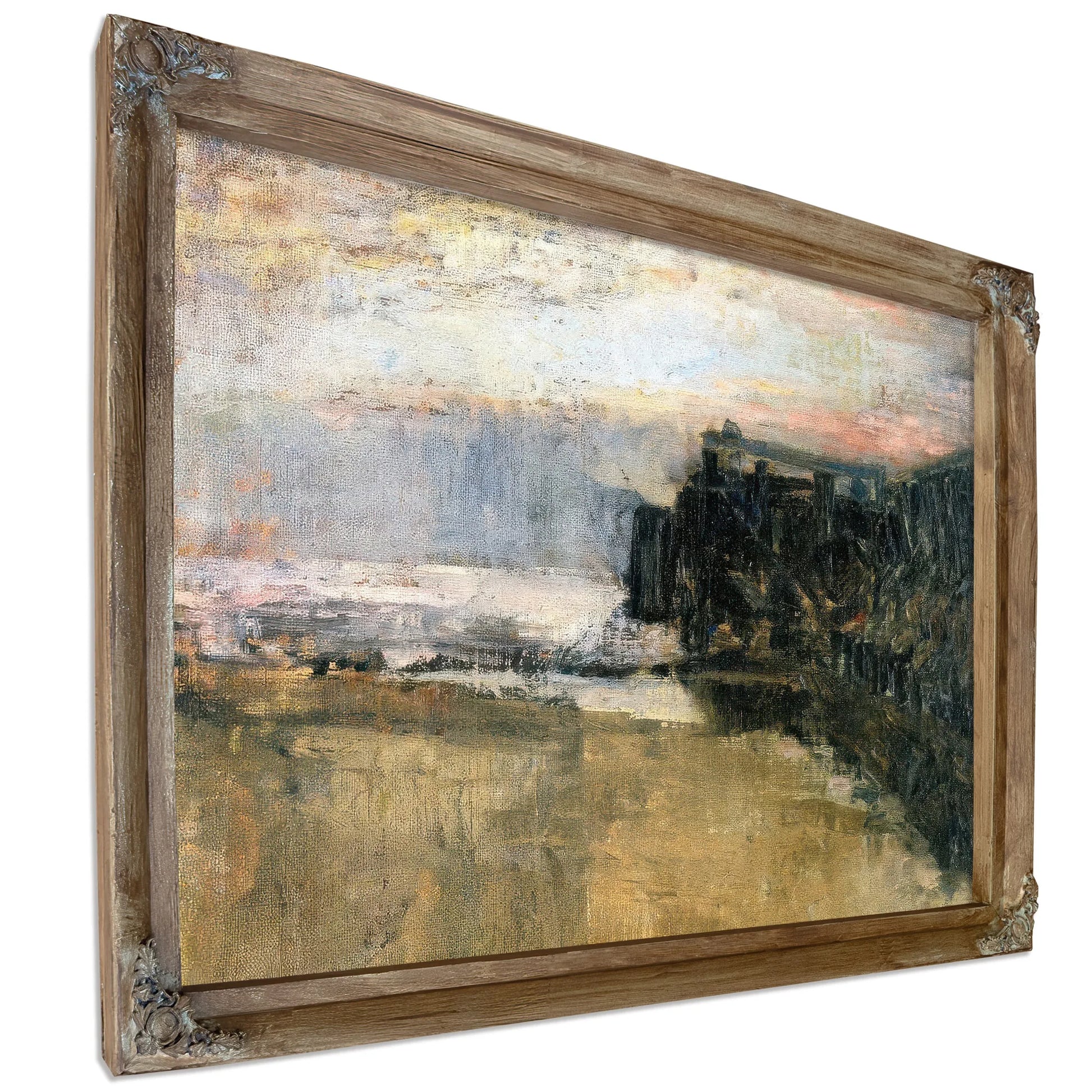 The Pier By James Ensor Fine Art Print
