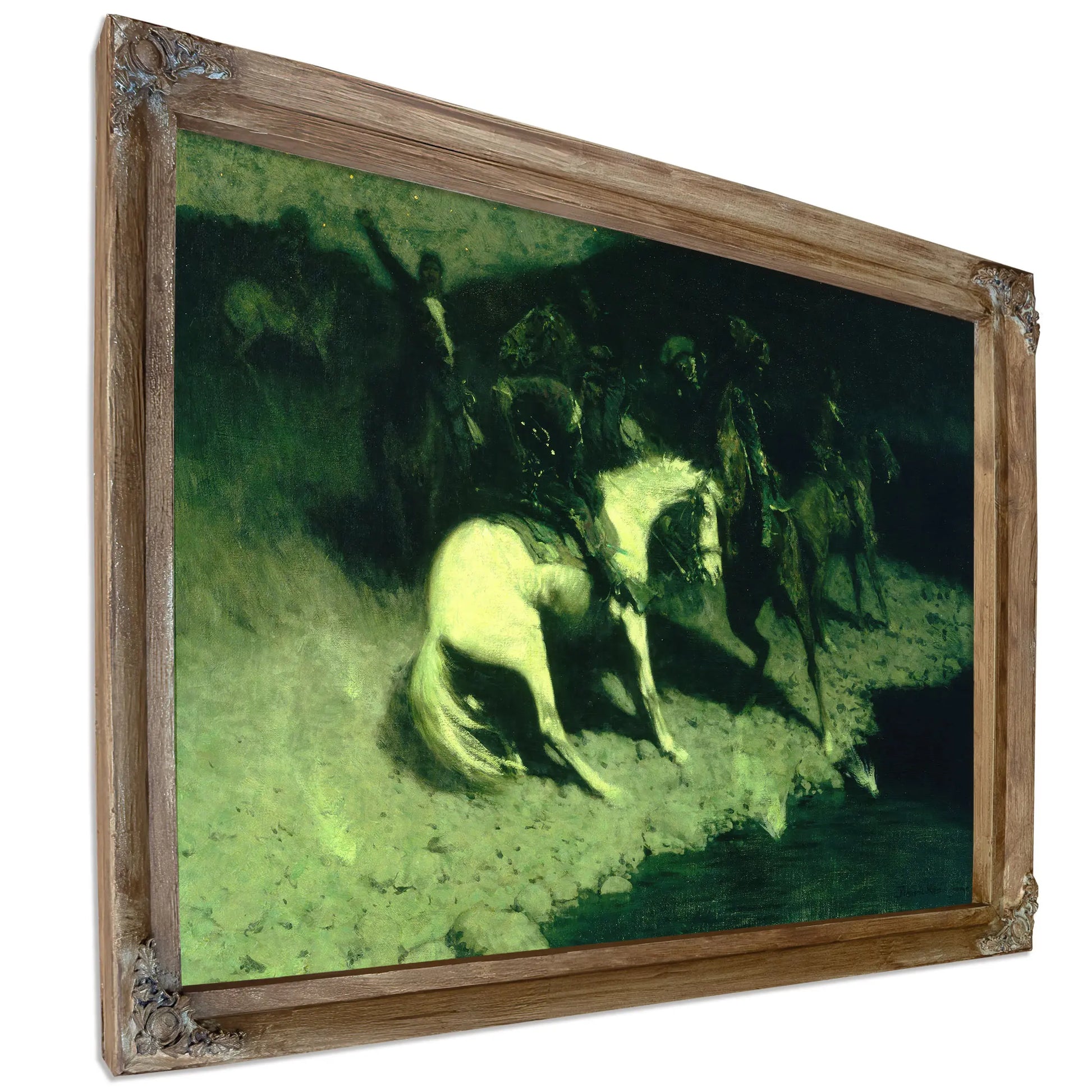 Fired On by Frederic Remington