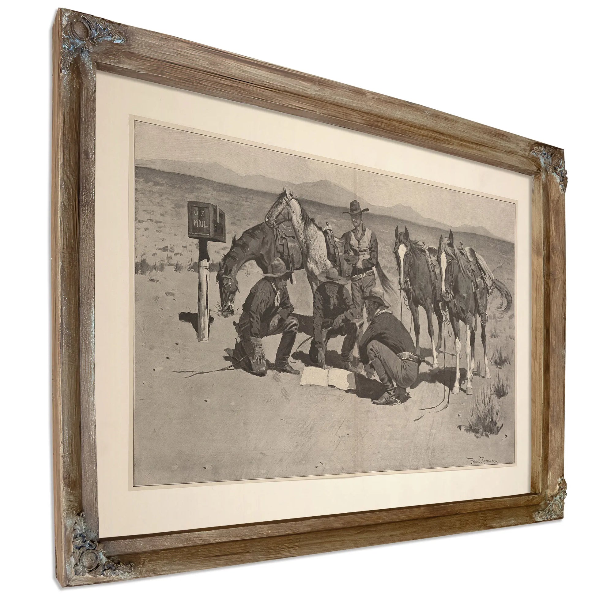Latest News  by Frederic Remington