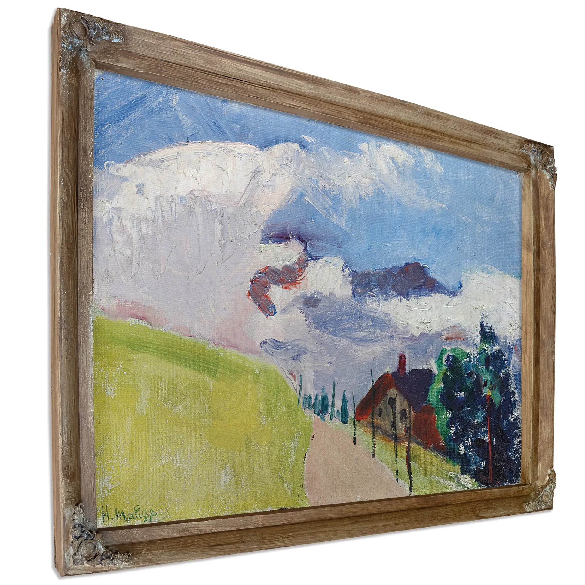 Landscape Near Ajaccio Corsica by Henri Matisse