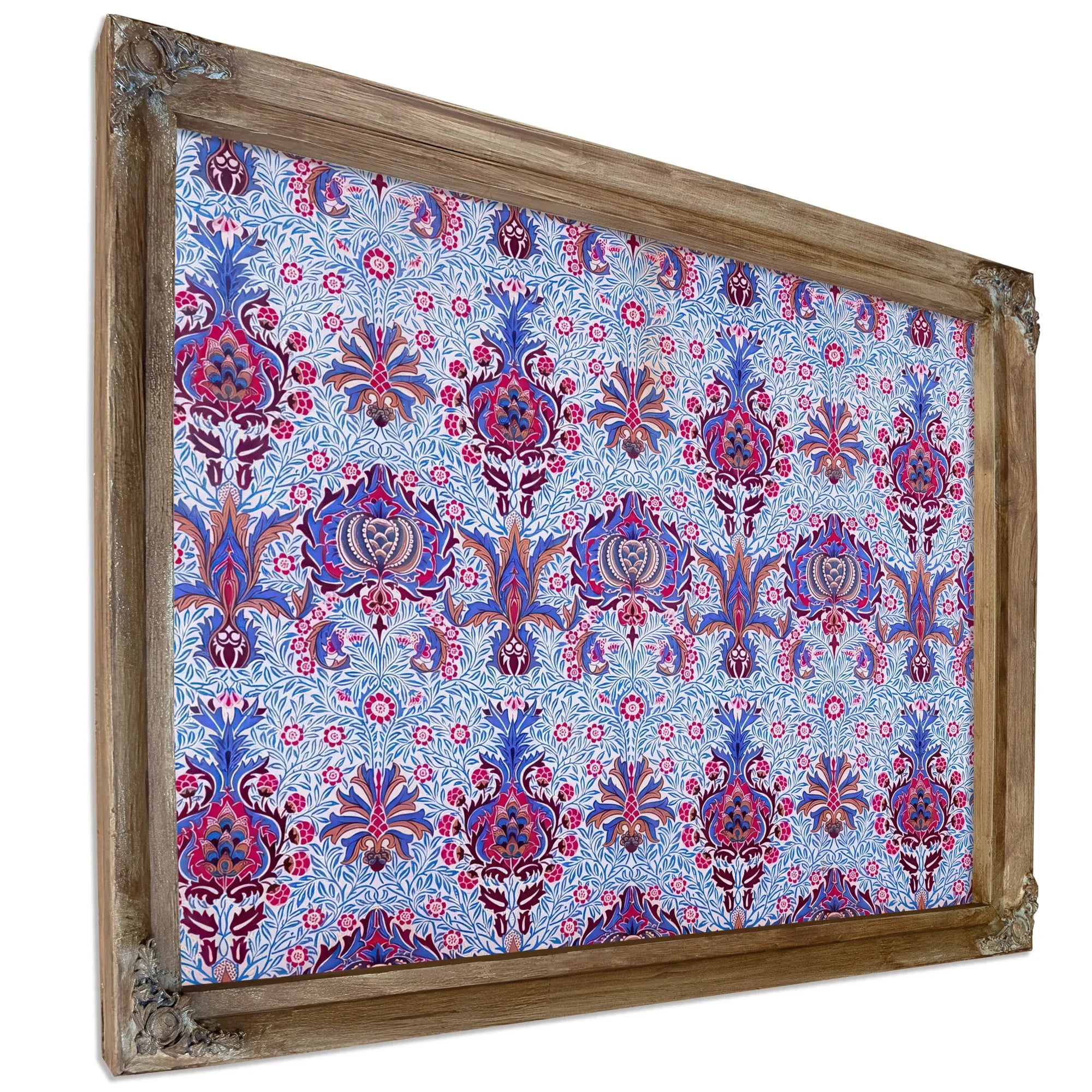 Floral Patterned Wallpaper By William Morris Fine Art Print